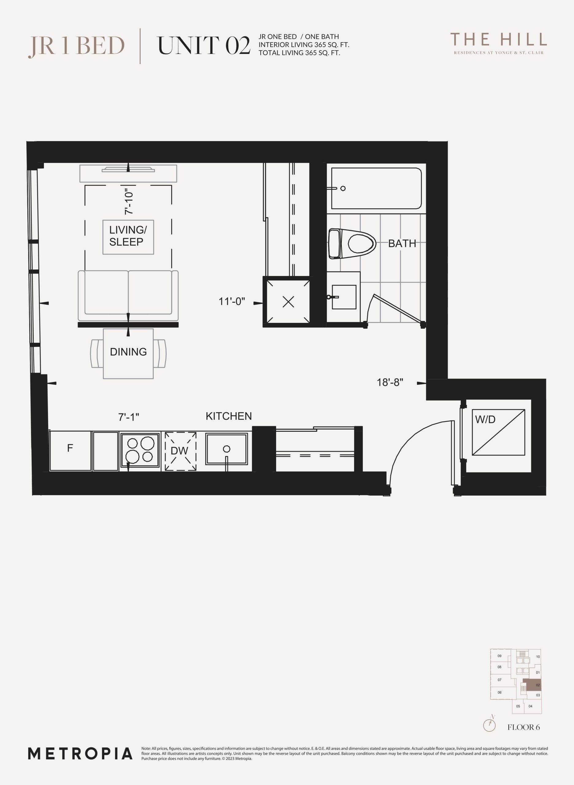 Unit 02 floor plan