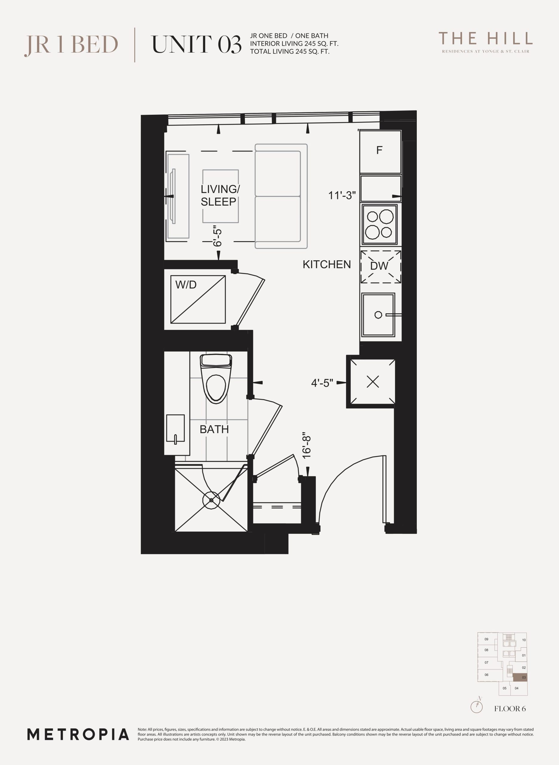 Unit 03 floor plan