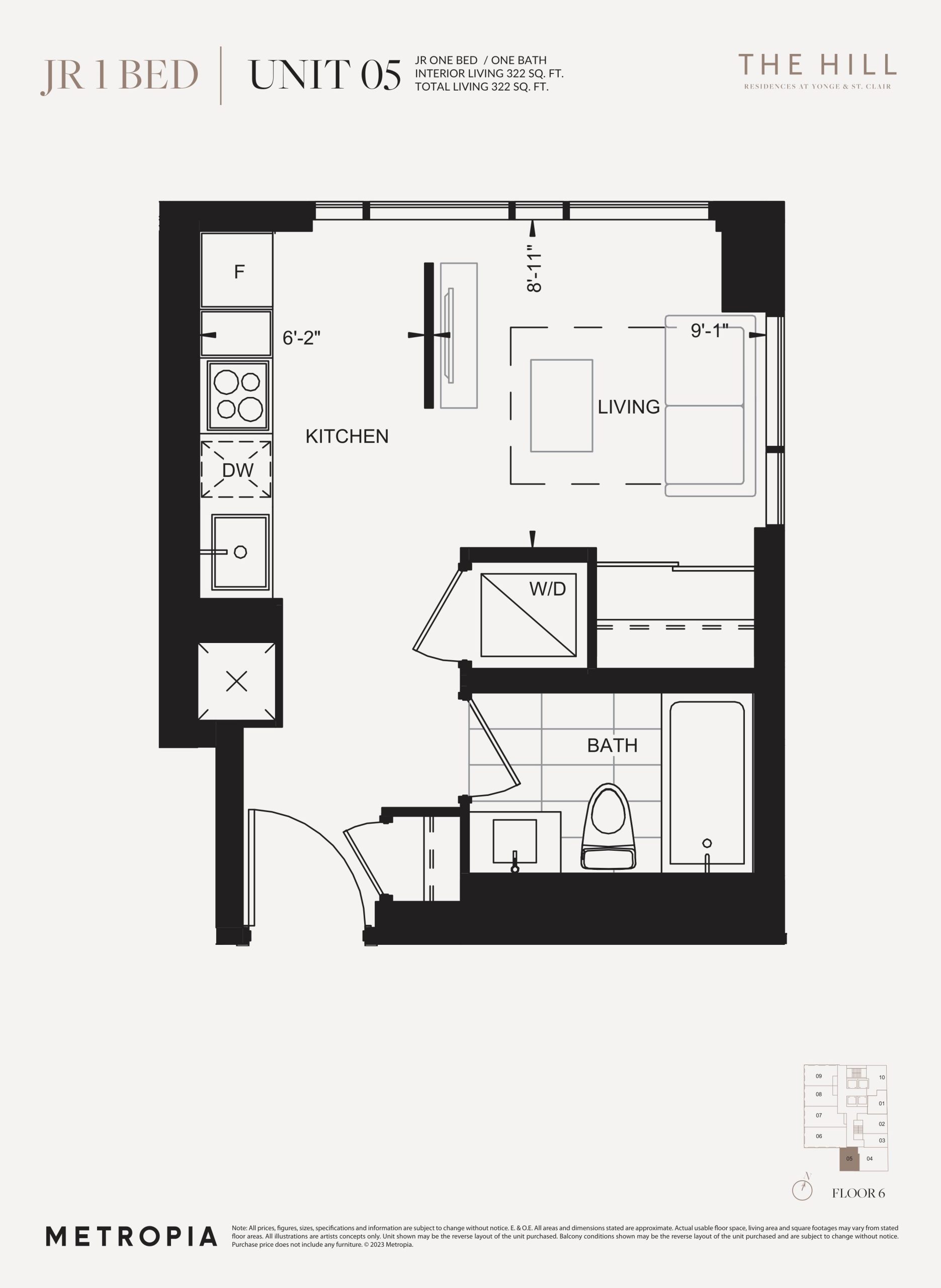 Unit 05 floor plan
