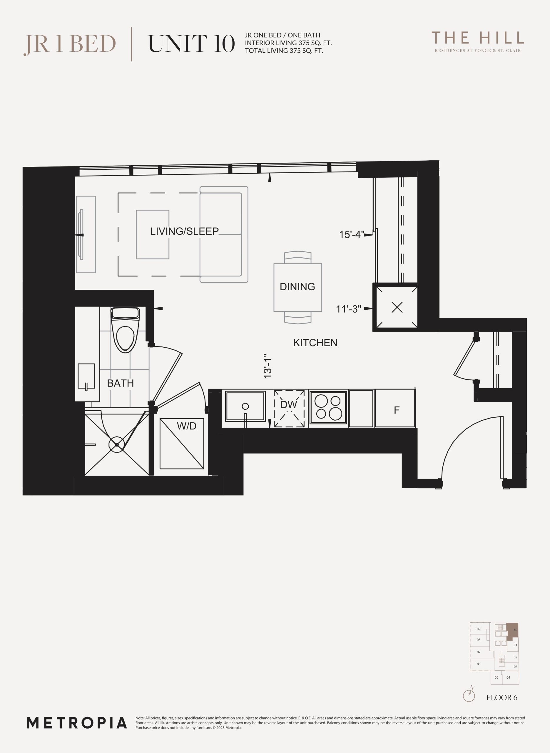 Unit 10 floor plan