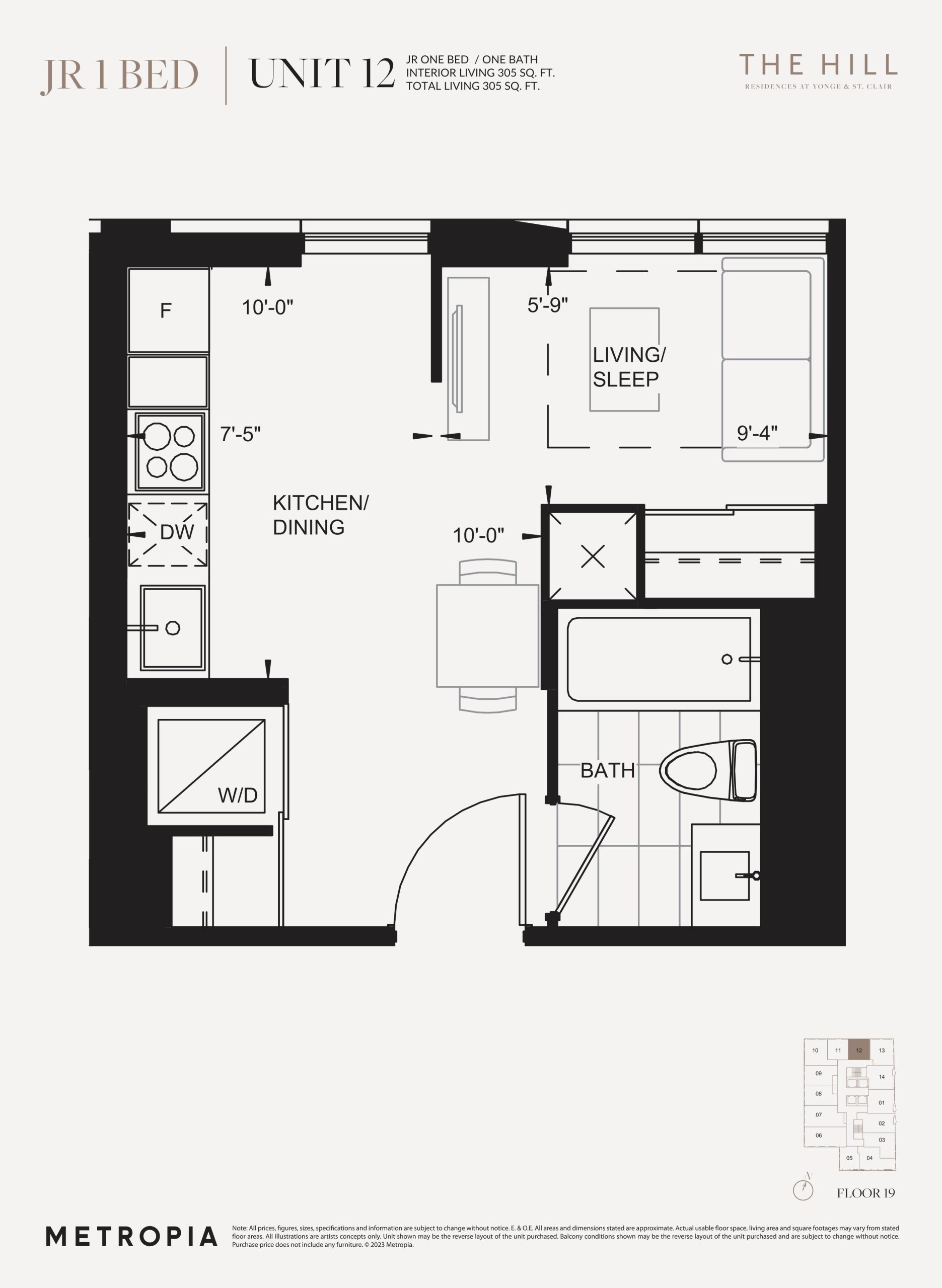 Unit 12 floor plan