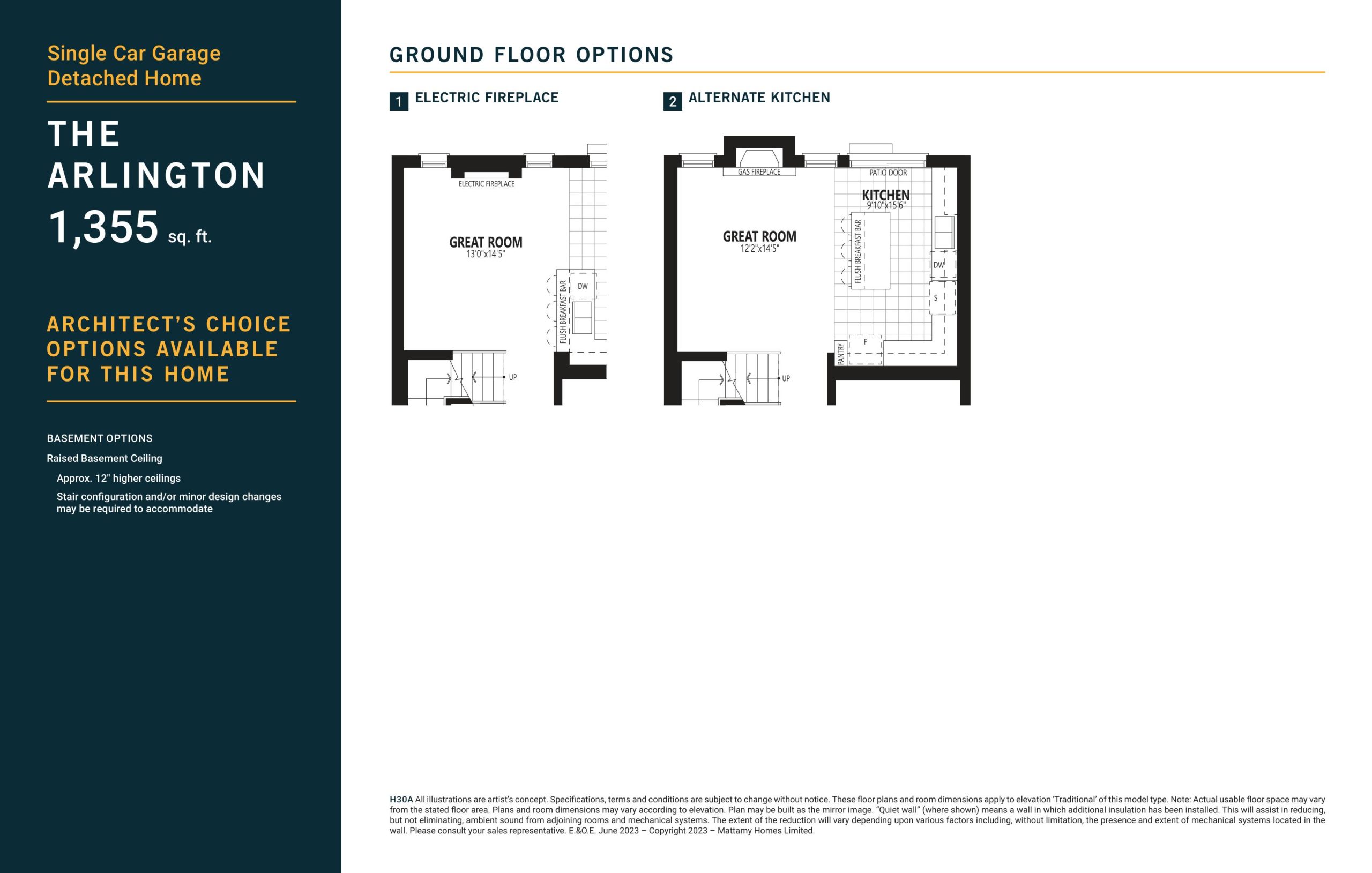 The Arlington (Ground Floor Options) floor plan