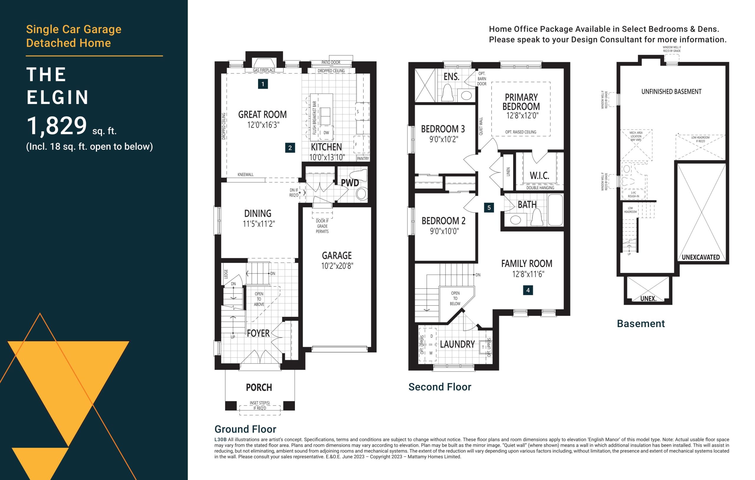 The Elgin floor plan
