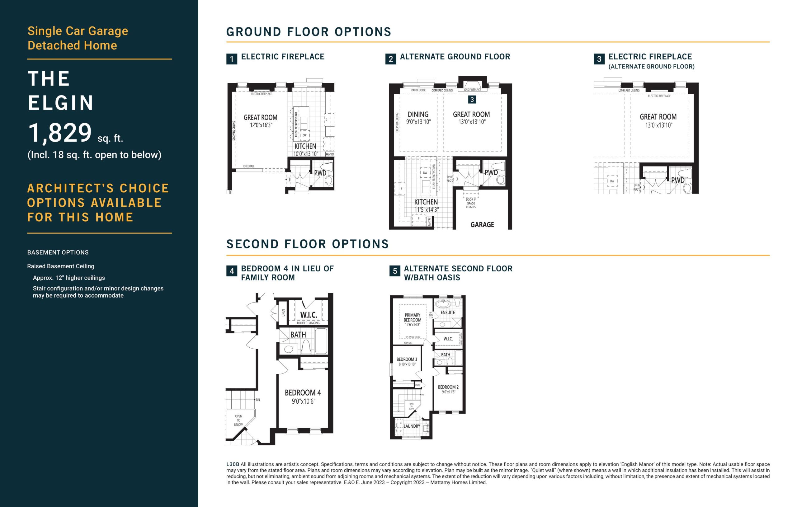 The Elgin (Ground Floor Options) floor plan
