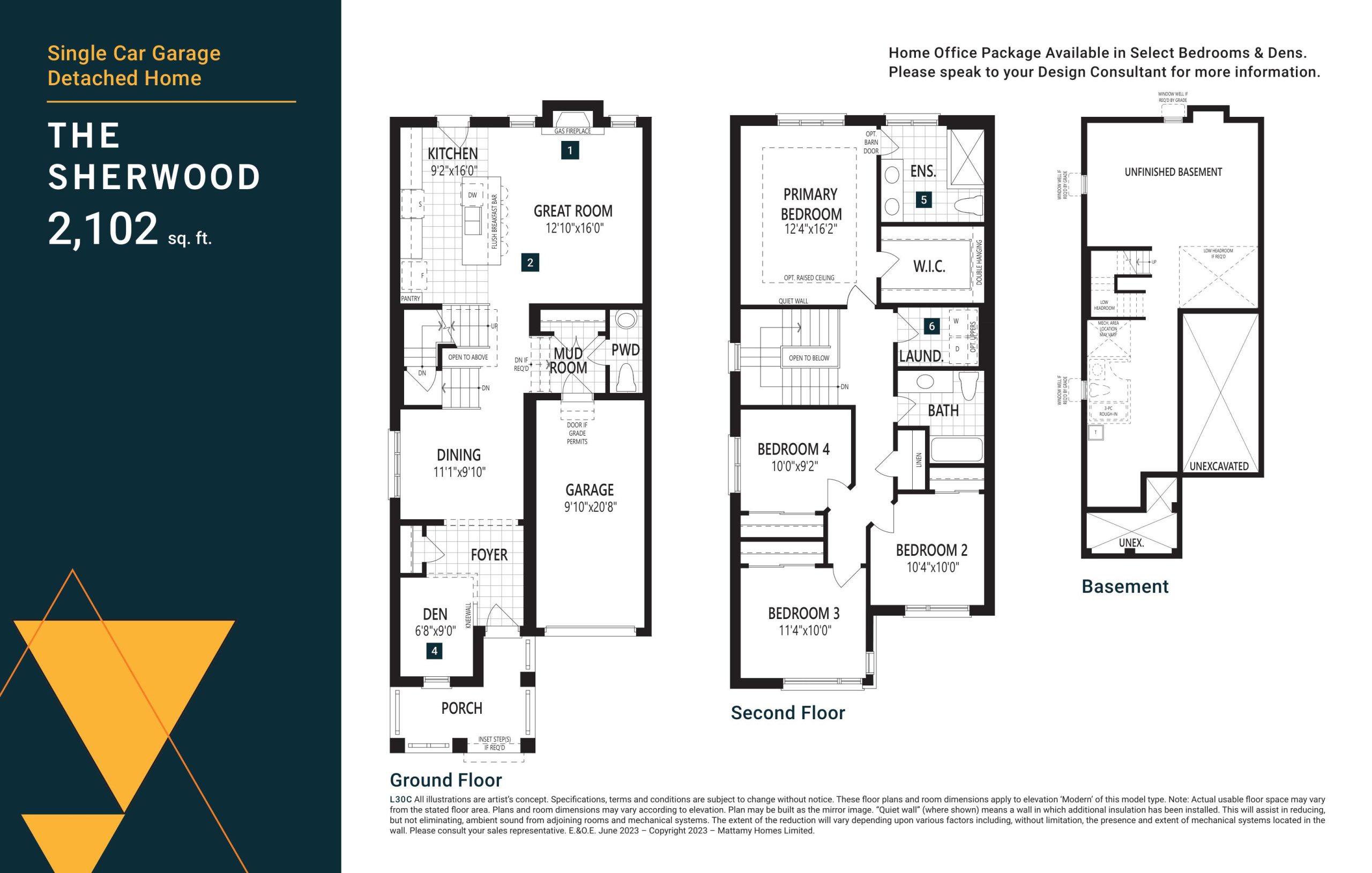 The Sherwood floor plan