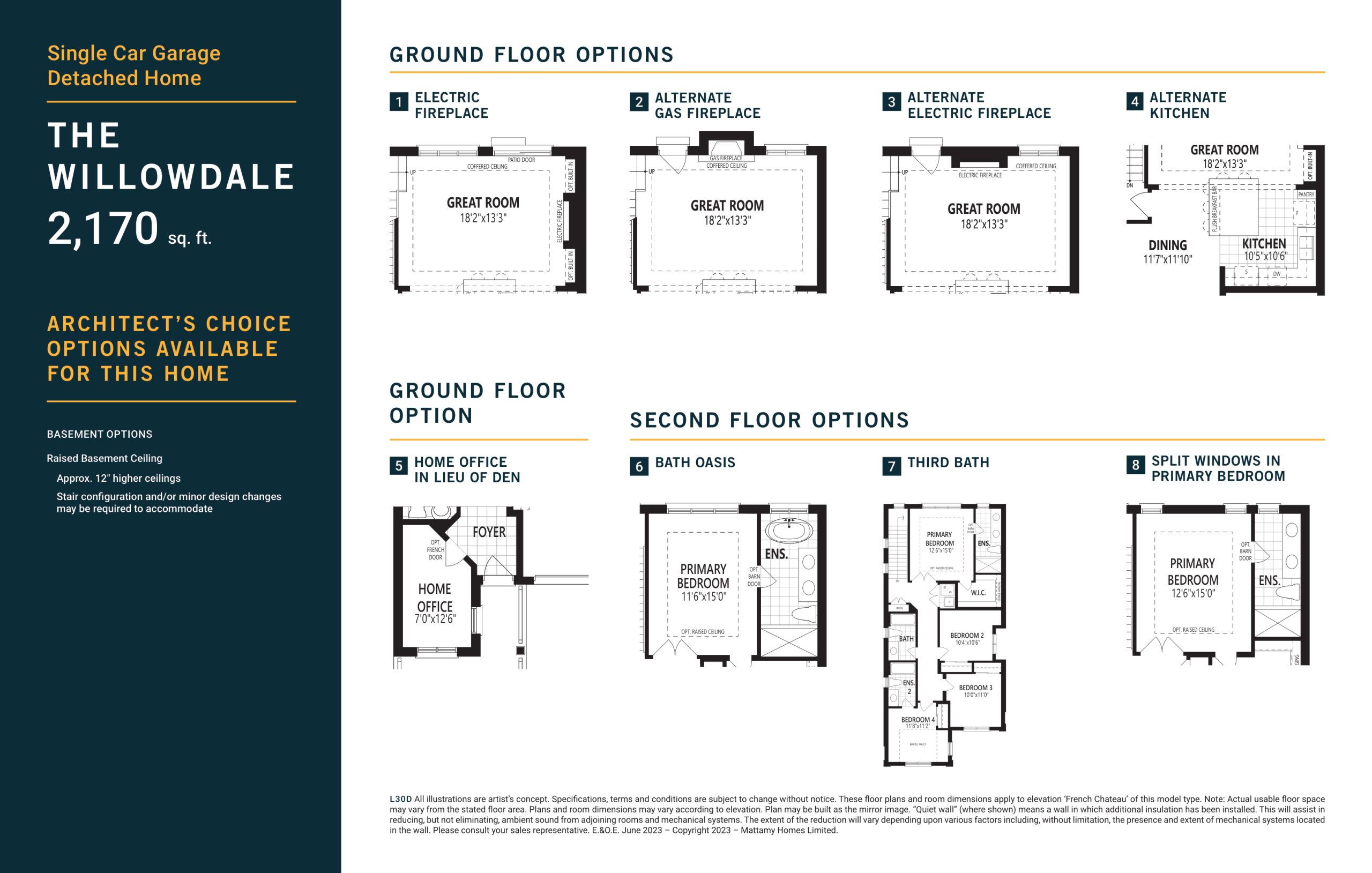 The Willowdale (Ground Floor Options) floor plan