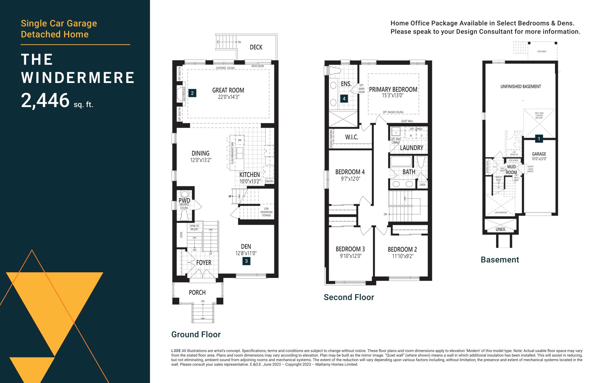 The Windermere floor plan