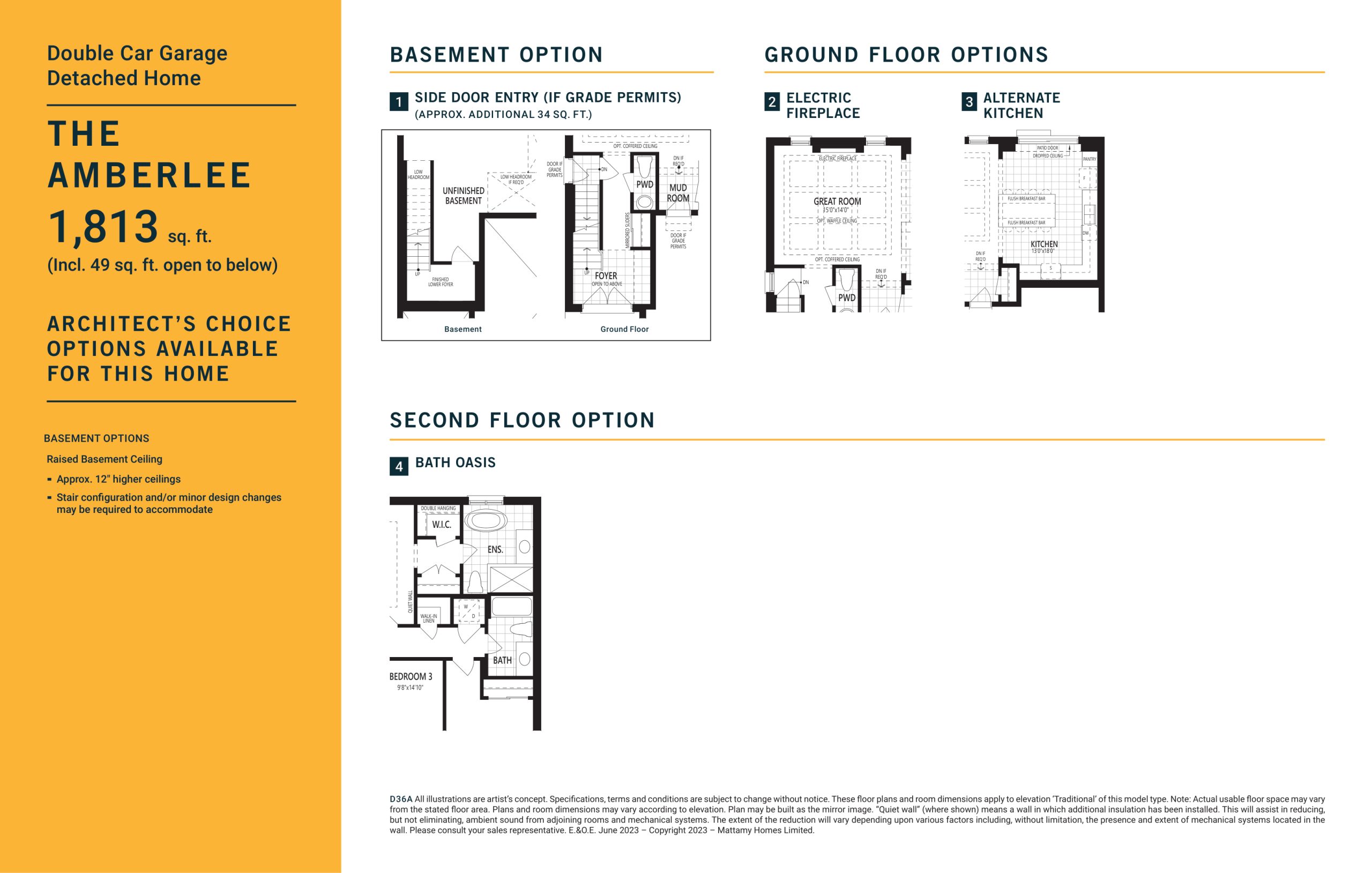 The Amberlee (Ground Floor Options) floor plan
