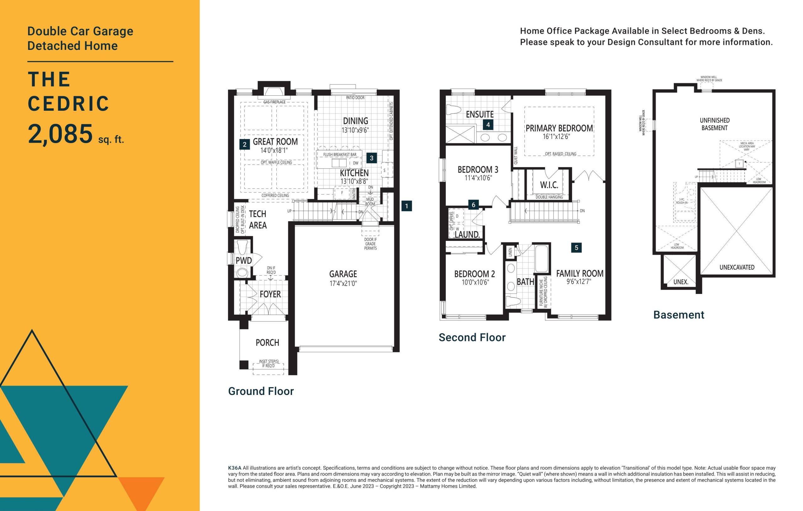The Cedric floor plan