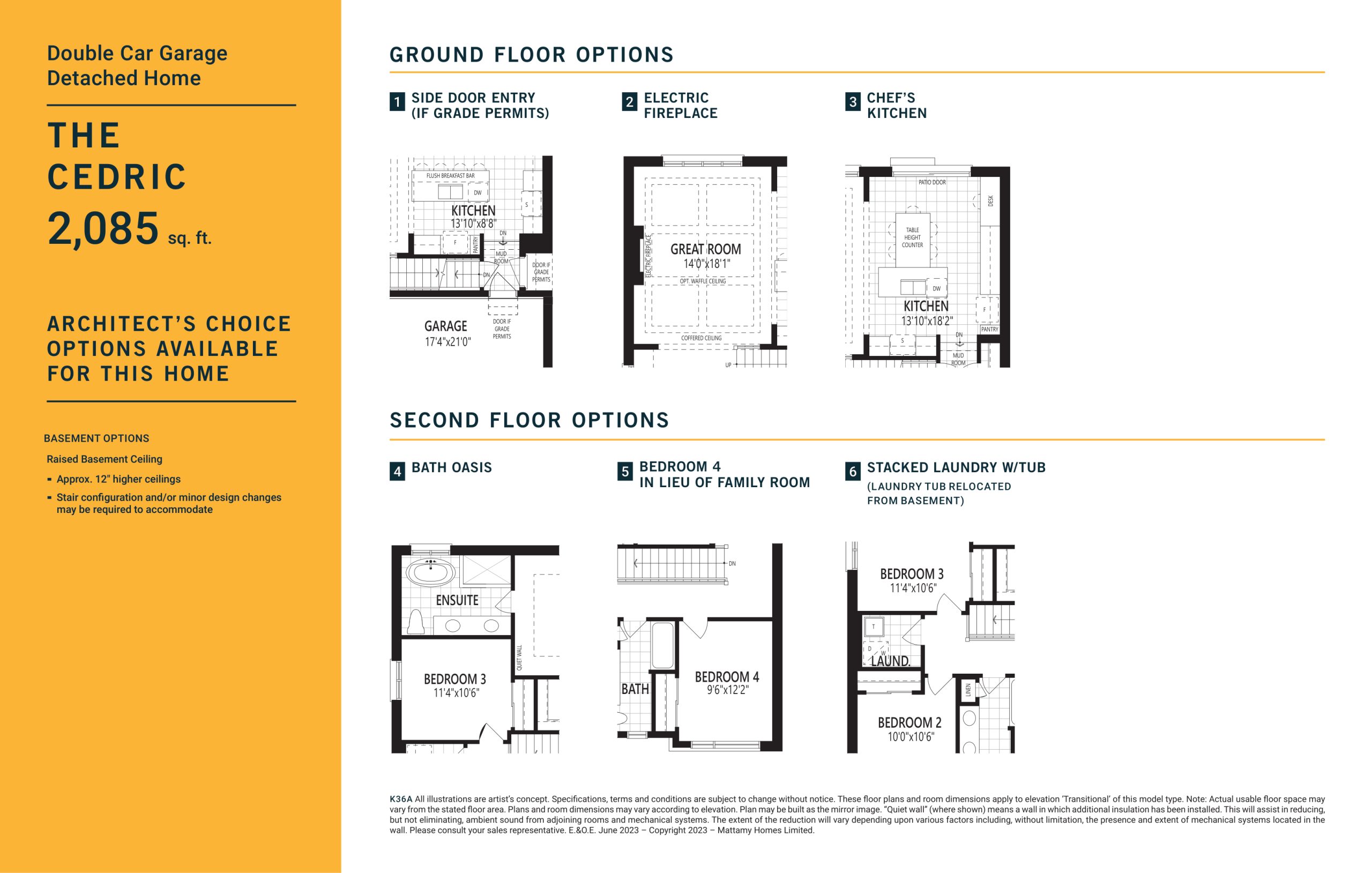 The Cedric (Ground Floor Options) floor plan