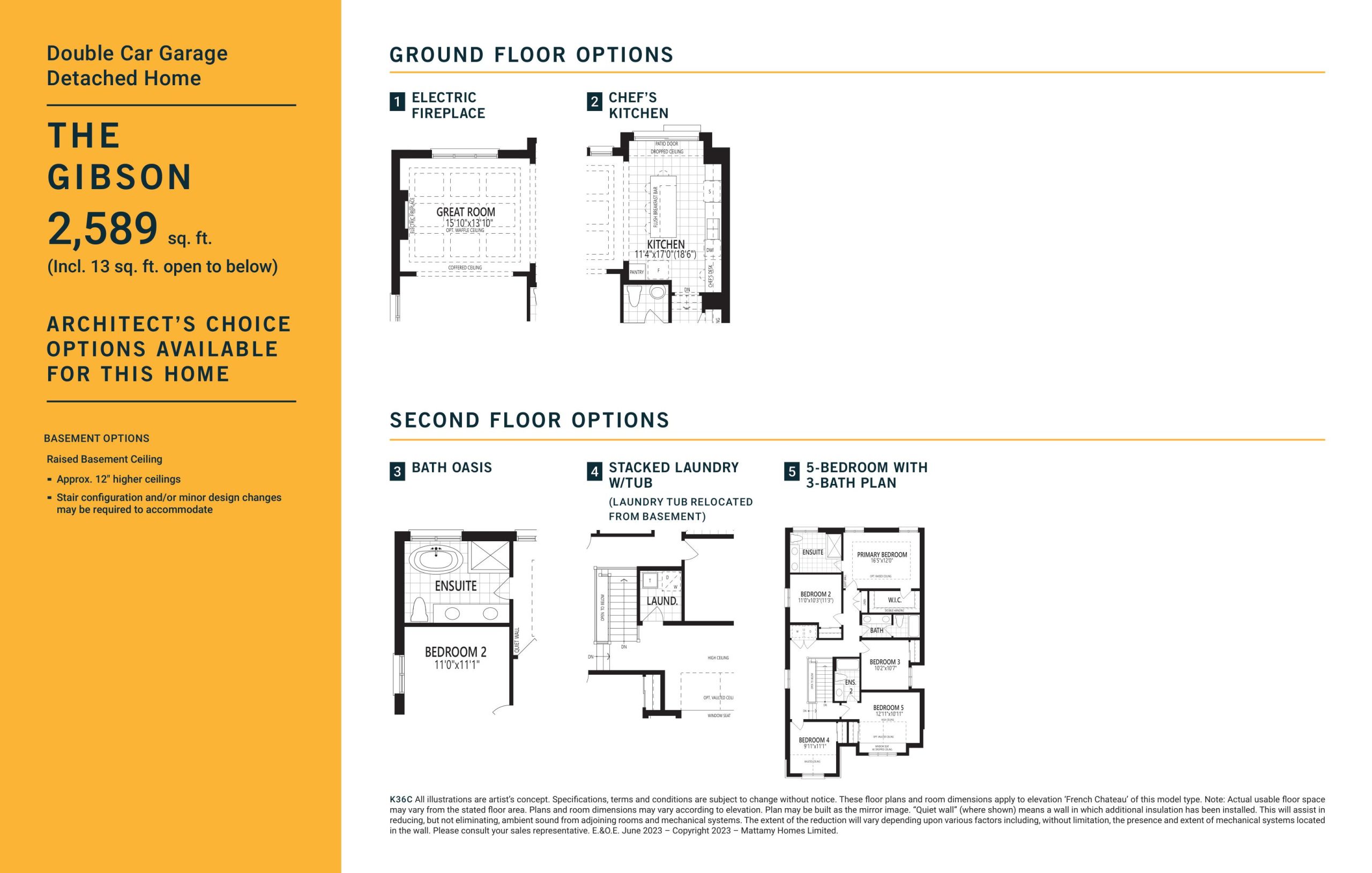 The Gibson (Ground Floor Options) floor plan