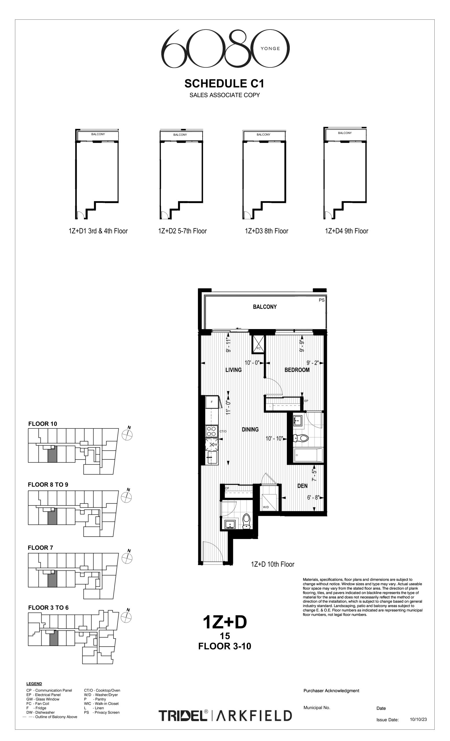 1Z+D floor plan