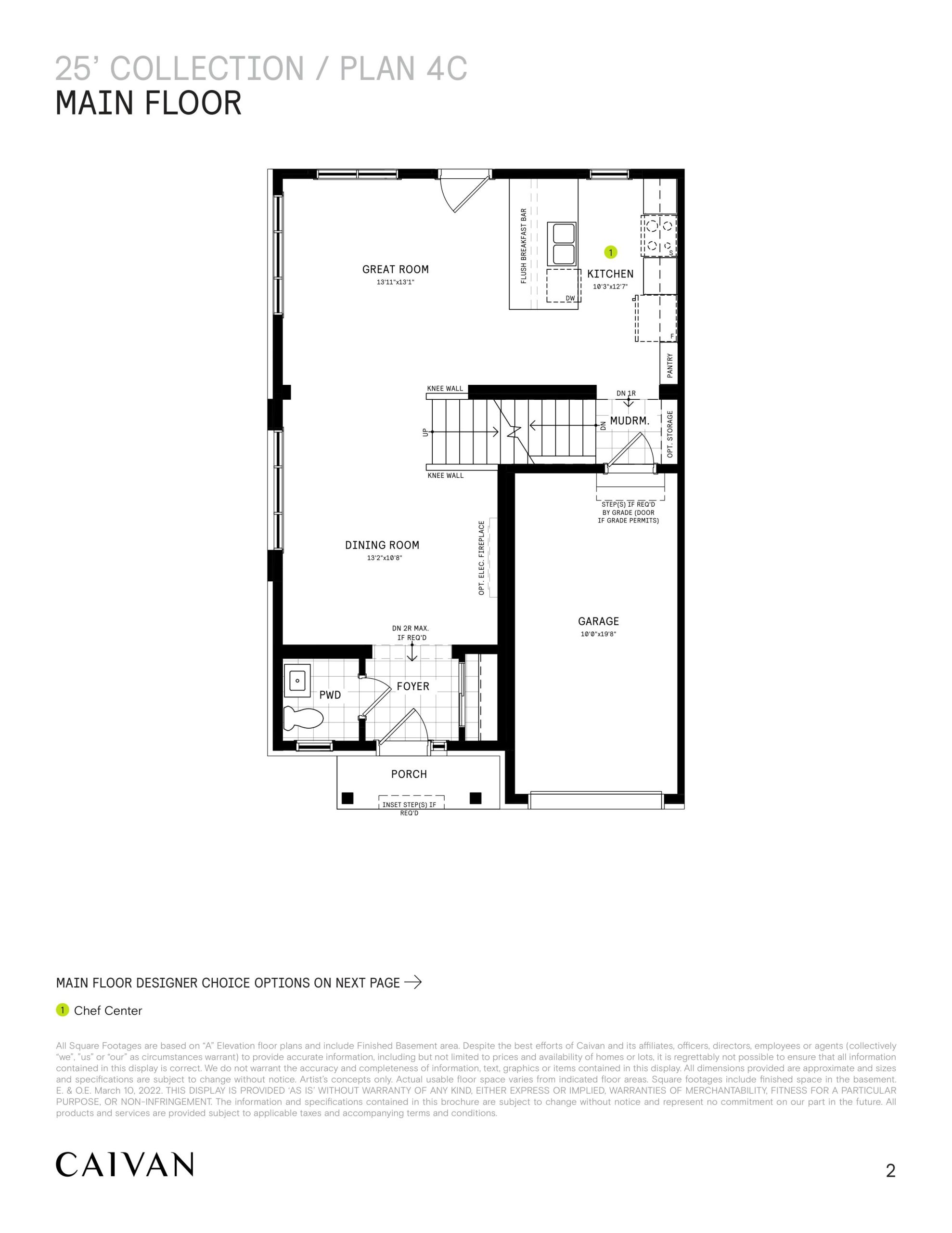 25' Collection / Plan 4C floor plan