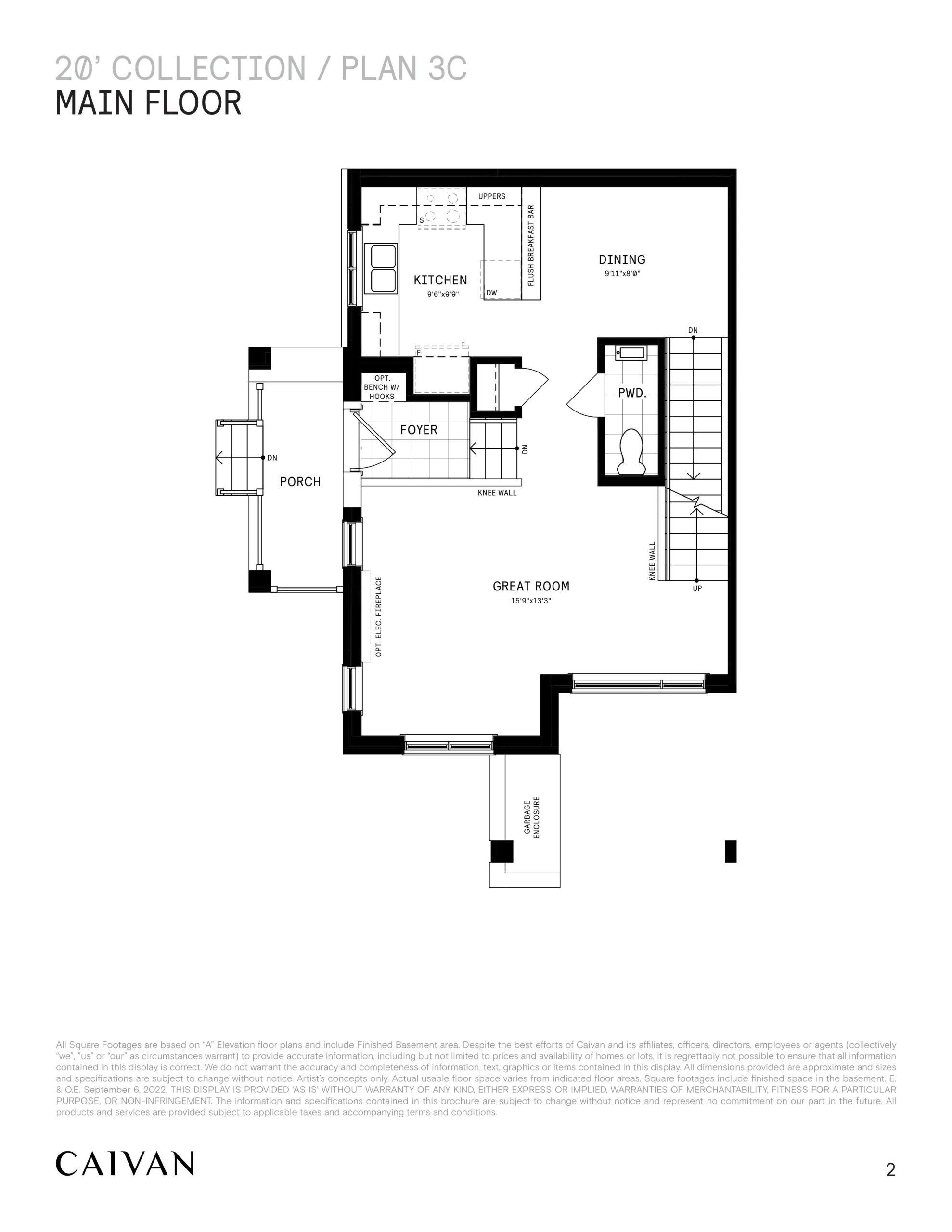 20' Collection / Plan 3C floor plan