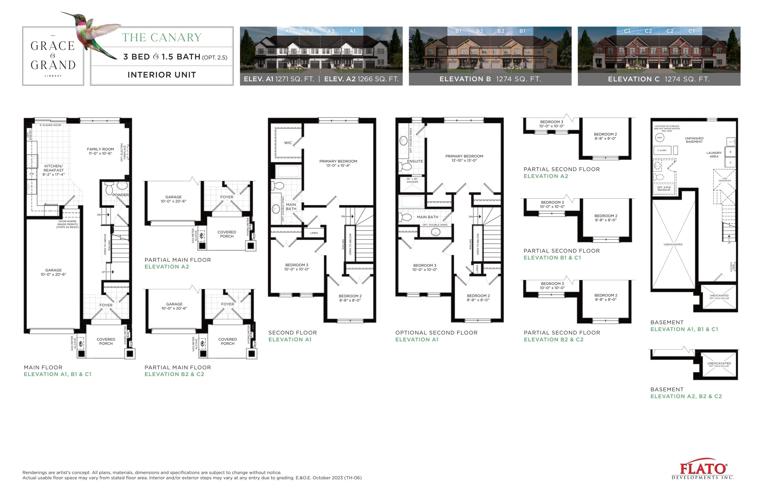 The Canary floor plan