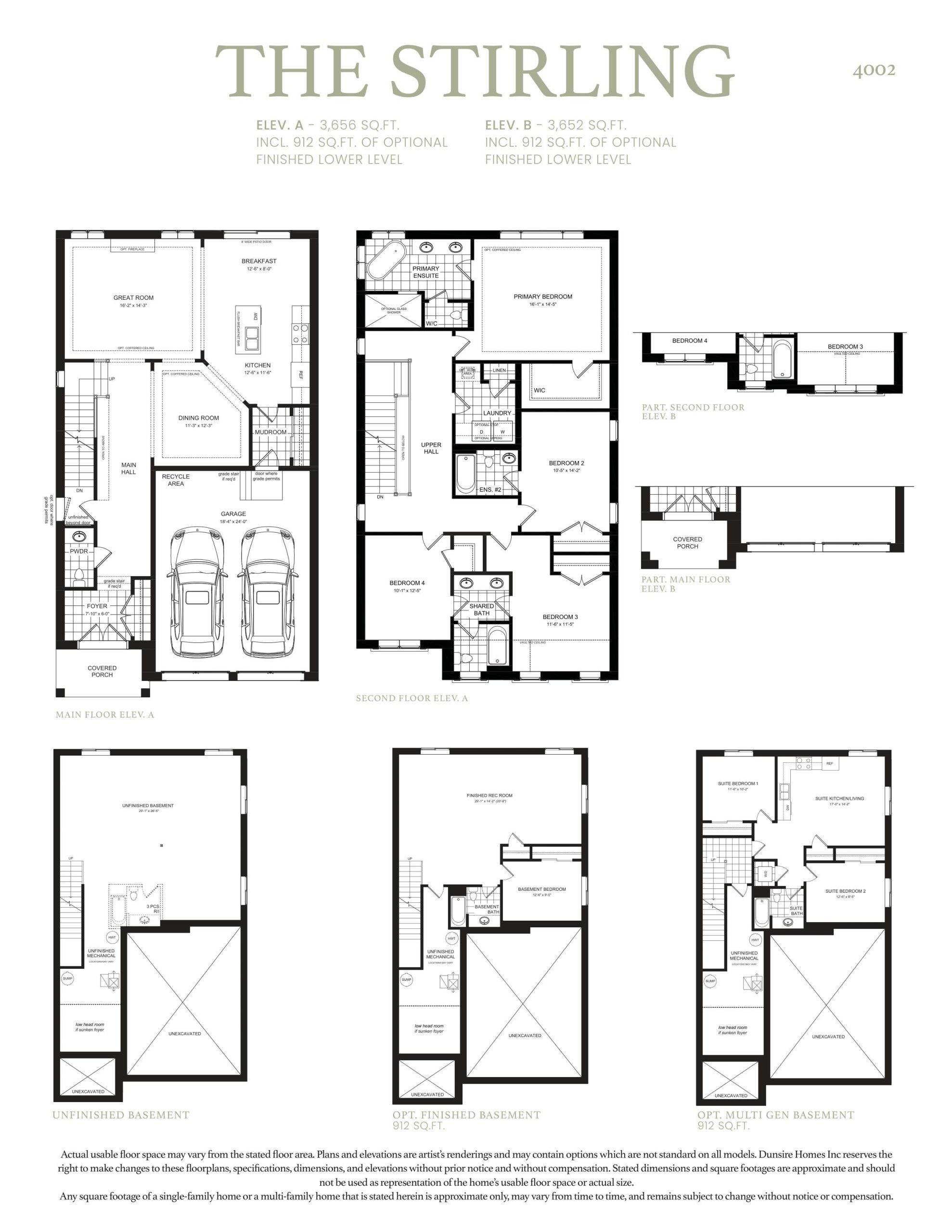 The Stirling floor plan