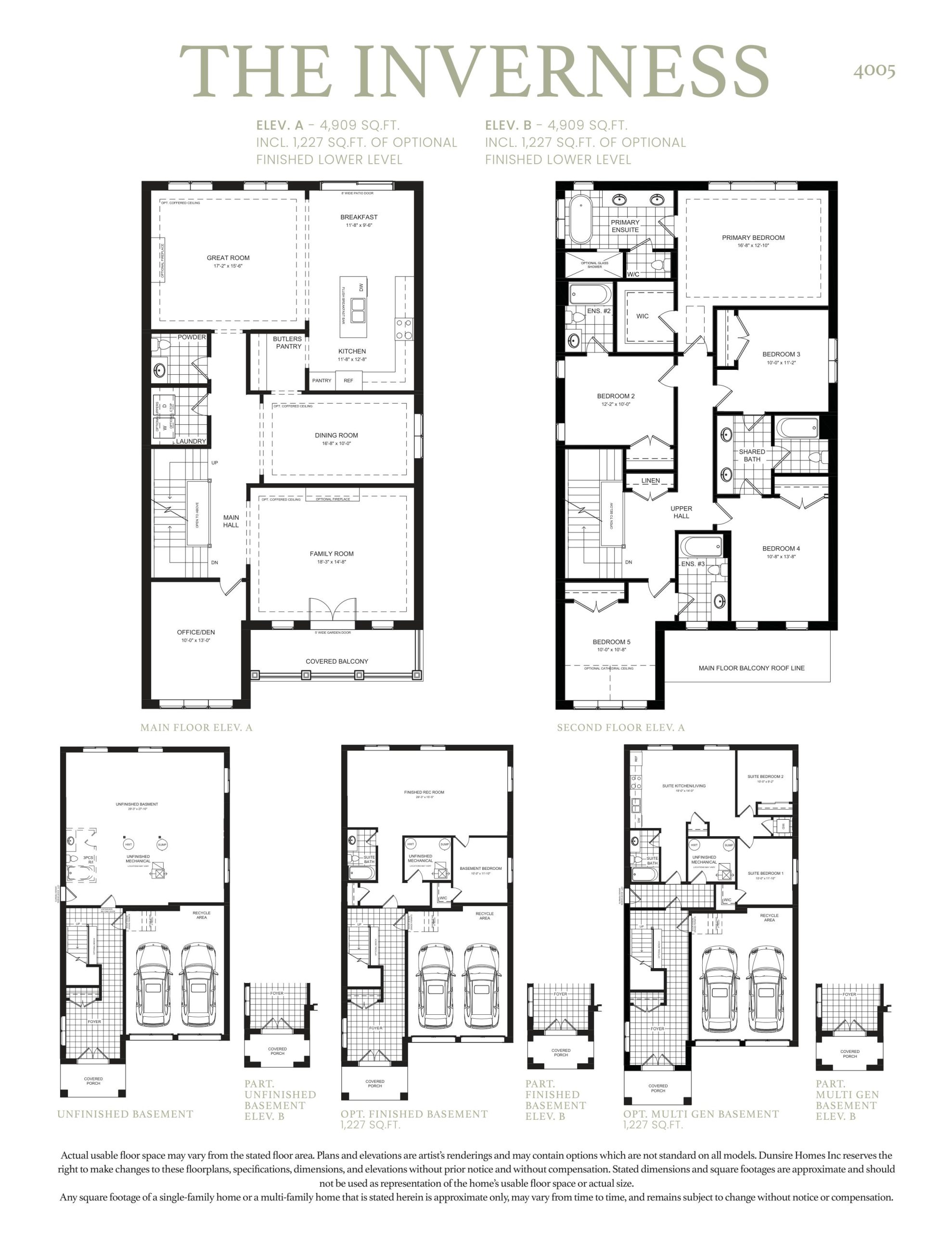 The Inverness floor plan