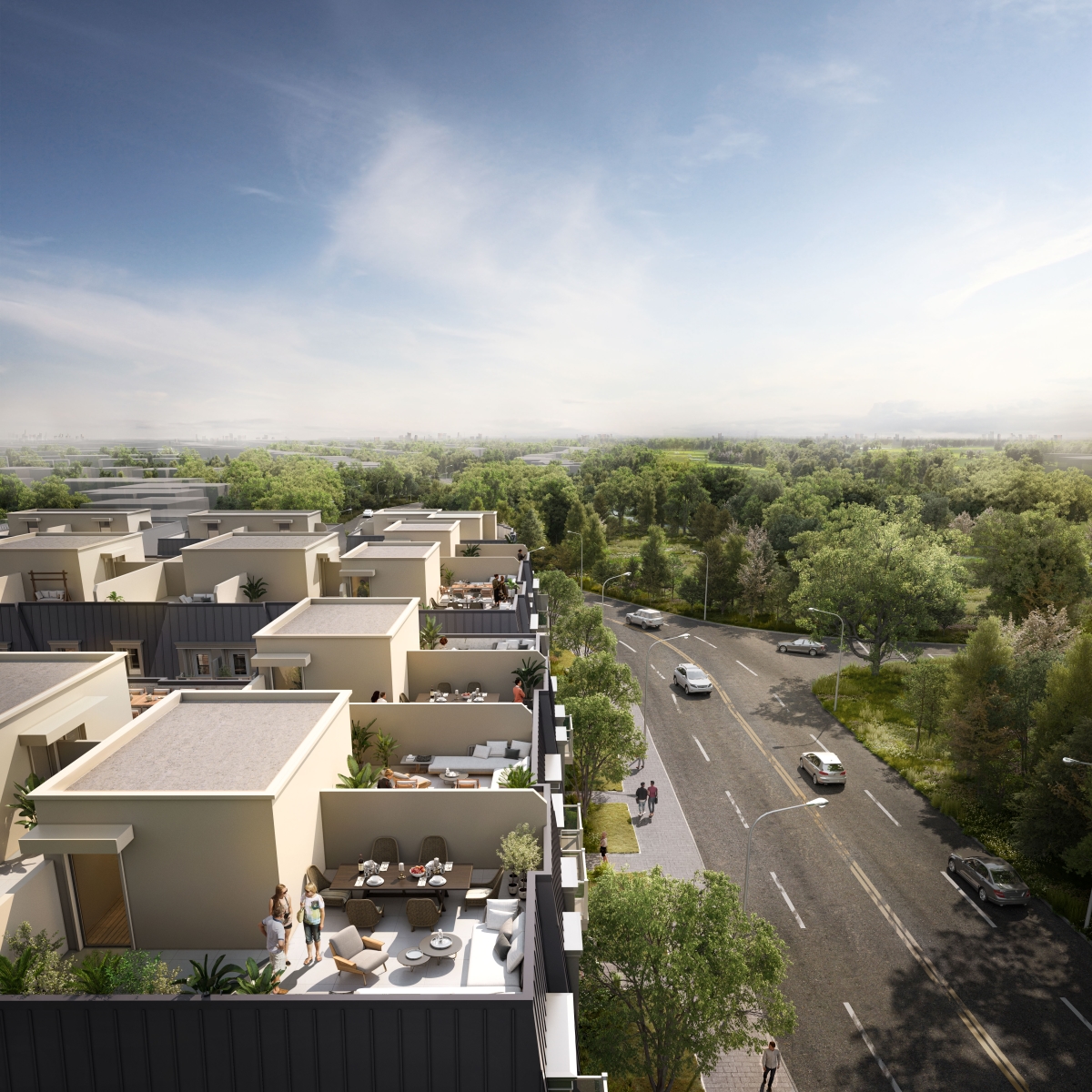 Islington Village in Toronto — rendering 4