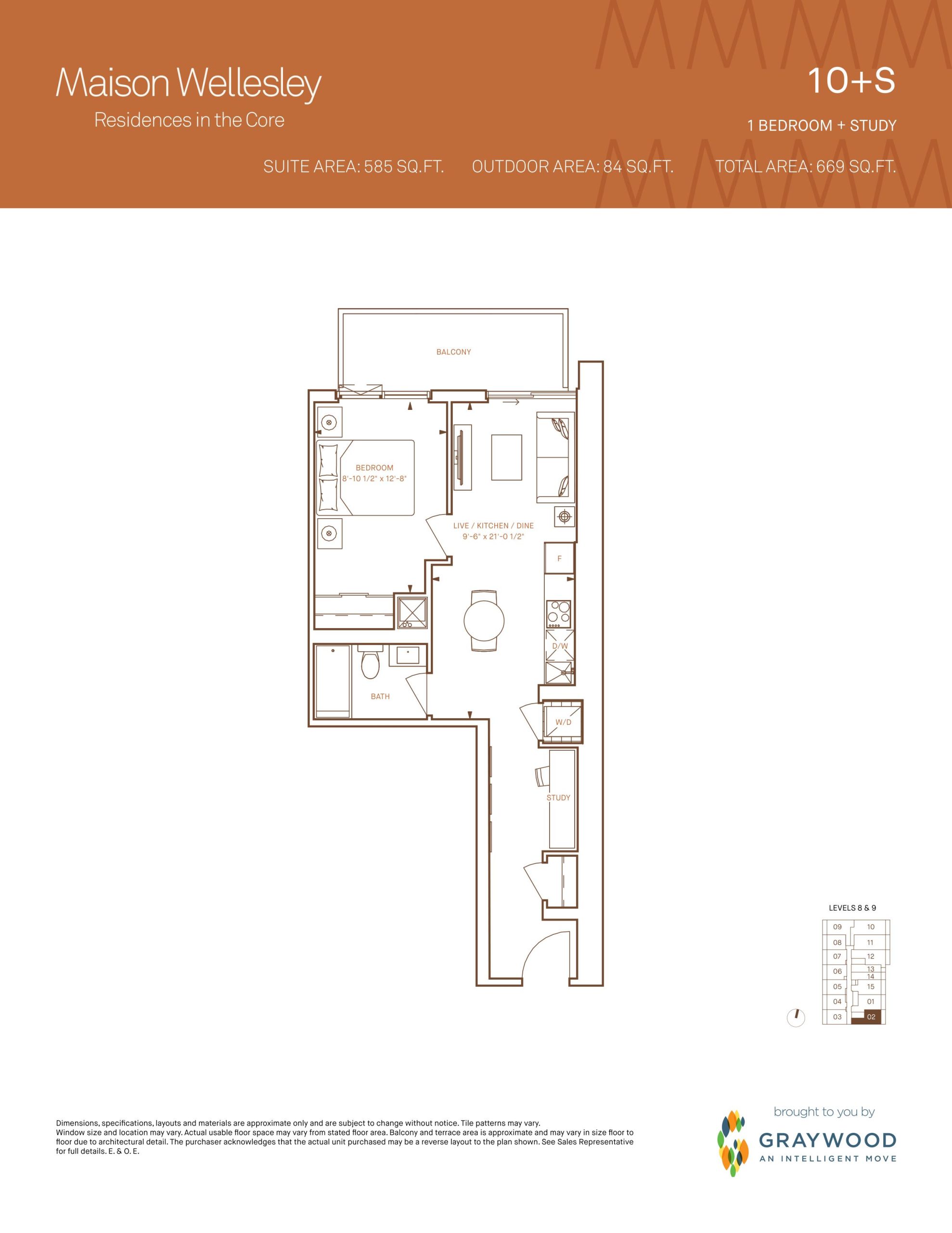 1O+S floor plan