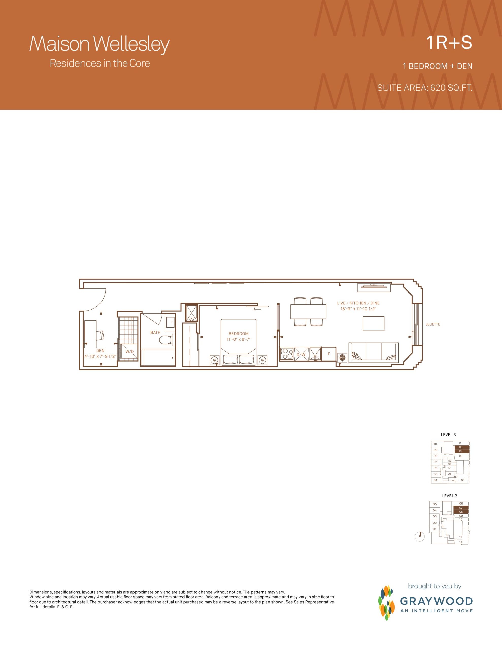 1R+S floor plan