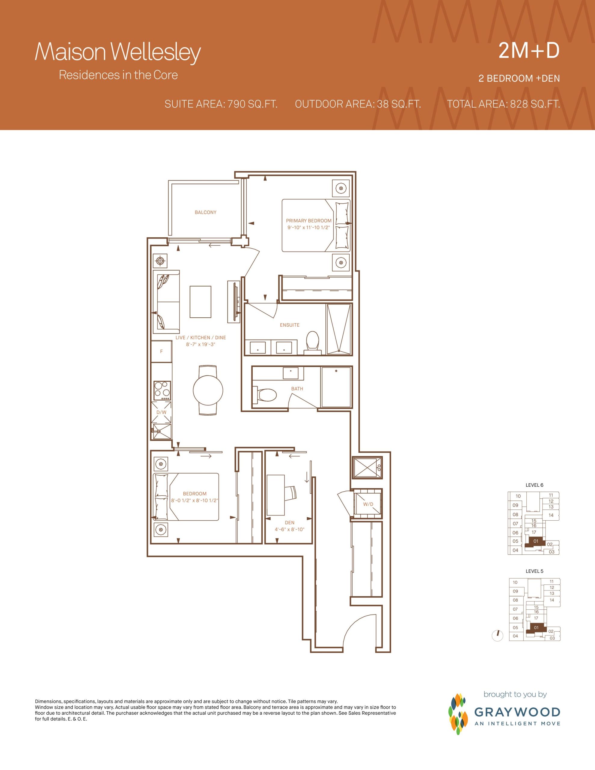 2M+D floor plan