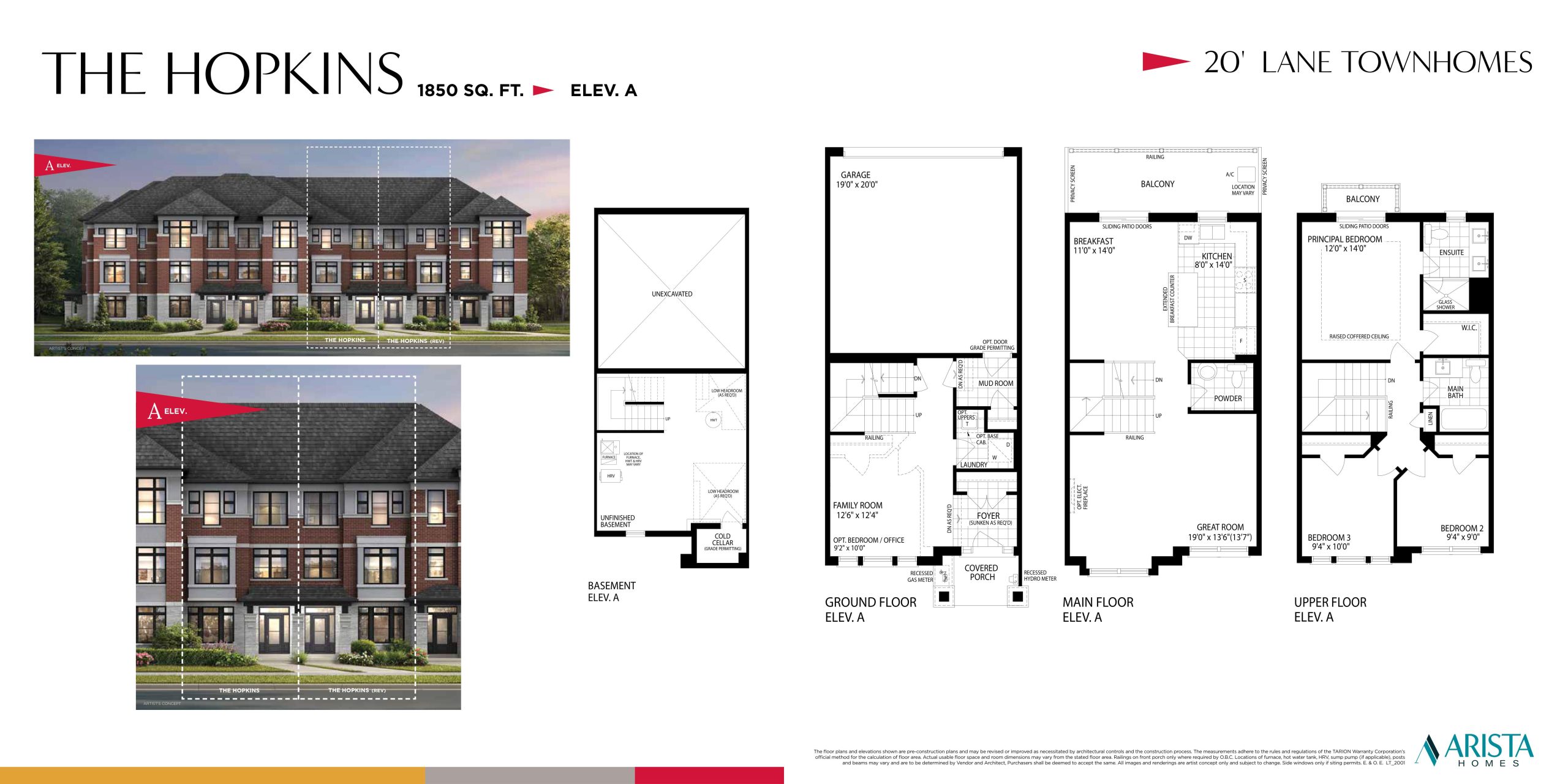 The Hopkins floor plan