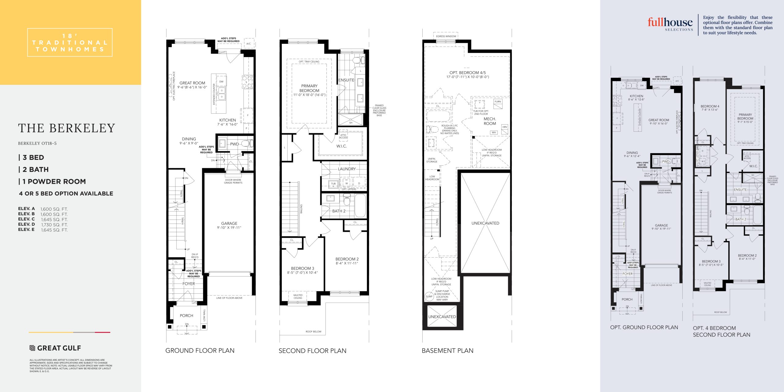 The Berkeley floor plan