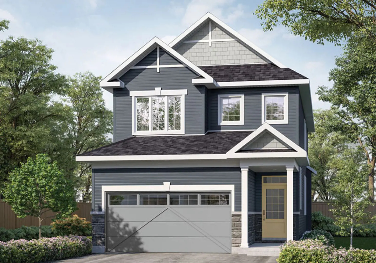 Pathways at Findlay Creek in Ottawa — rendering 4