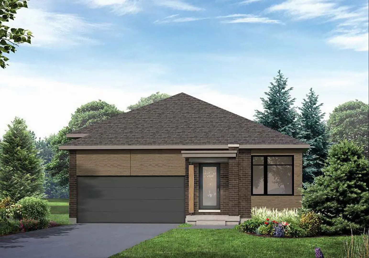 Pathways at Findlay Creek in Ottawa — rendering 5