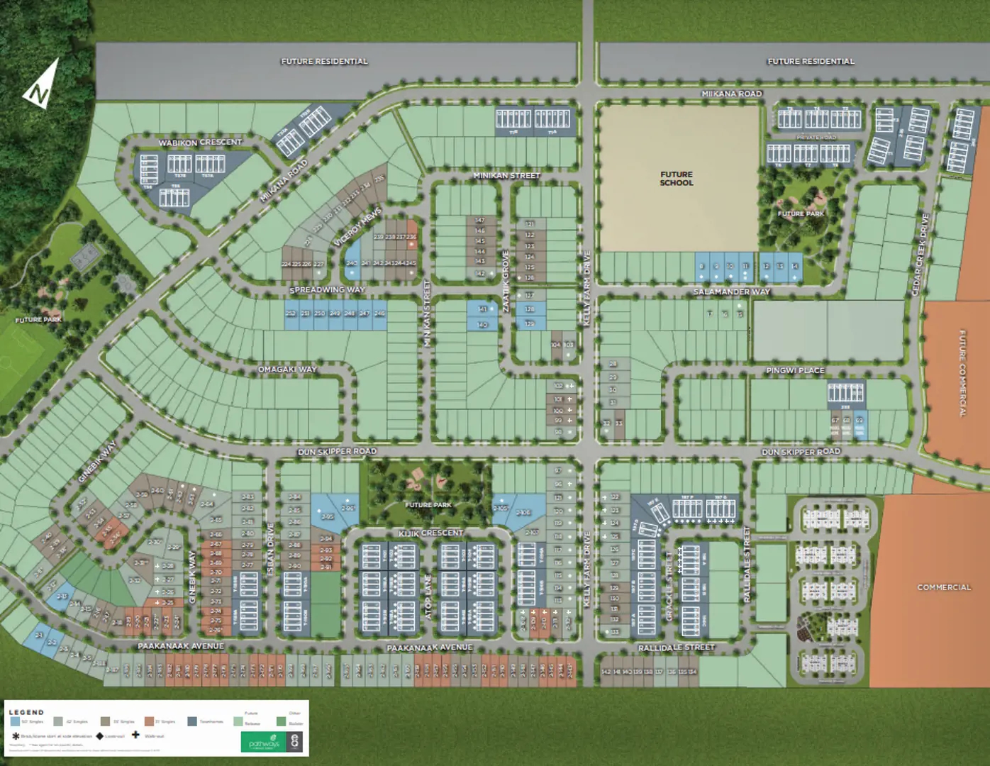 Pathways at Findlay Creek in Ottawa — rendering 22