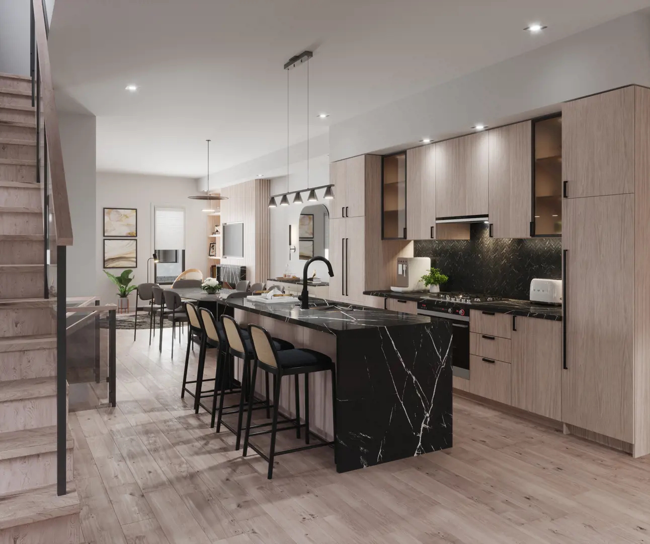 Qui Modern in Markham — rendering 11