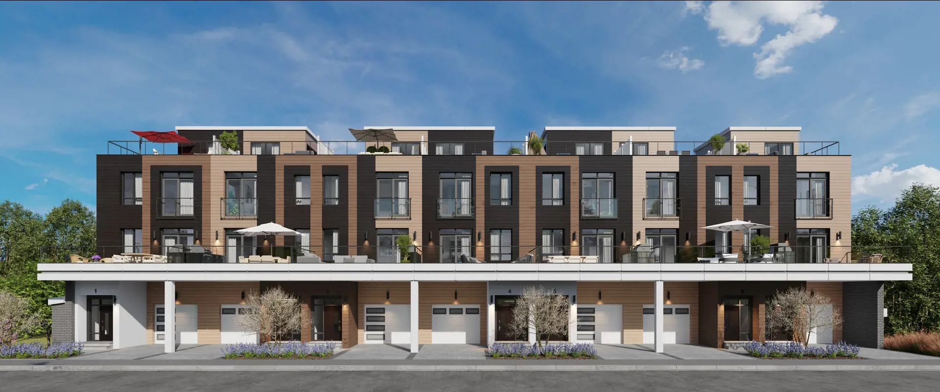 Qui Modern in Markham — rendering 2