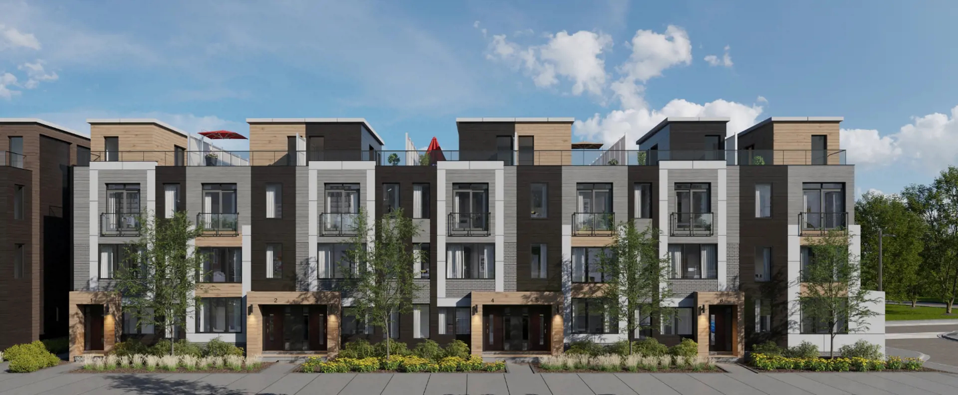 Qui Modern in Markham — rendering 4