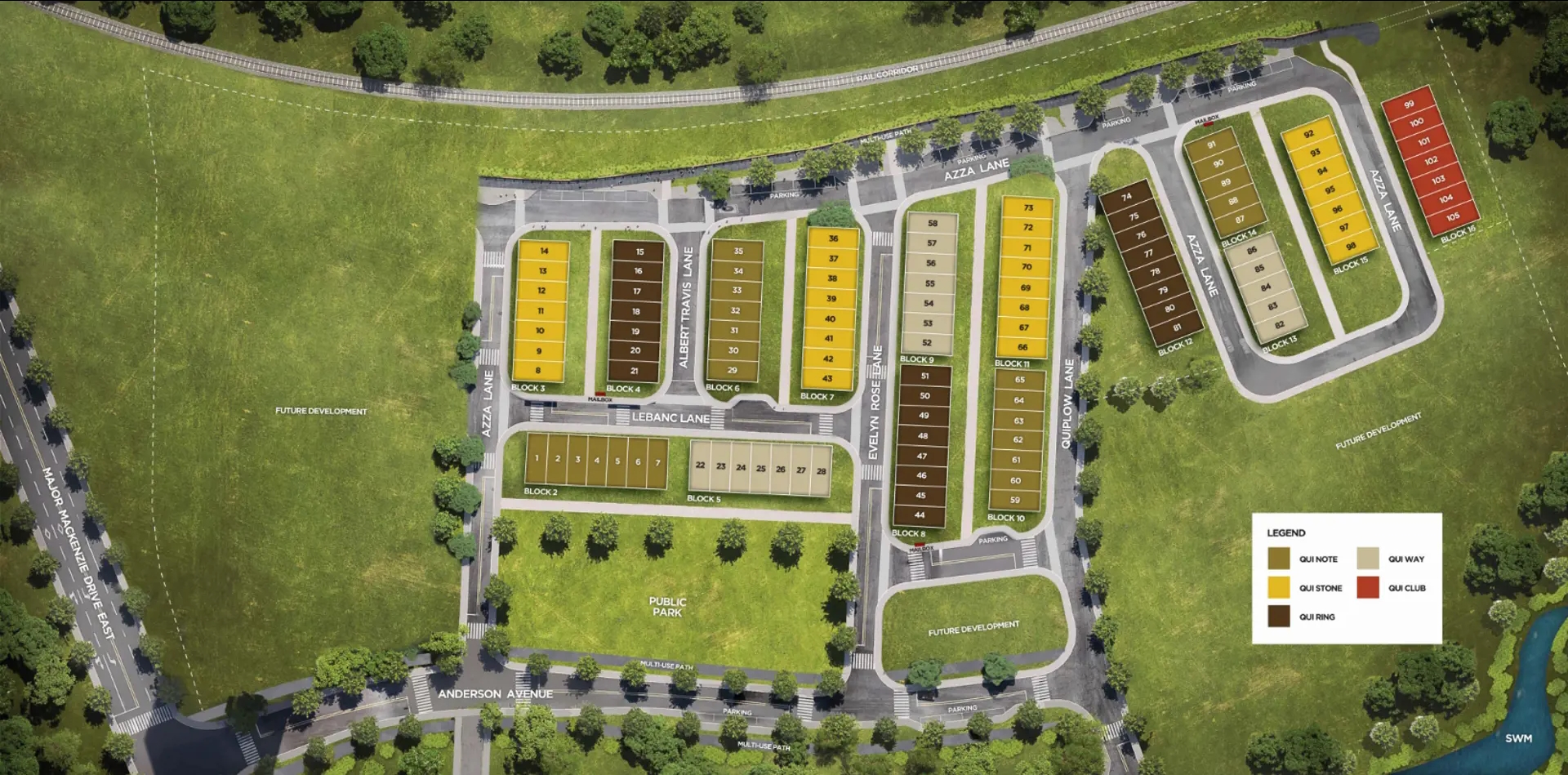Qui Modern in Markham — rendering 16