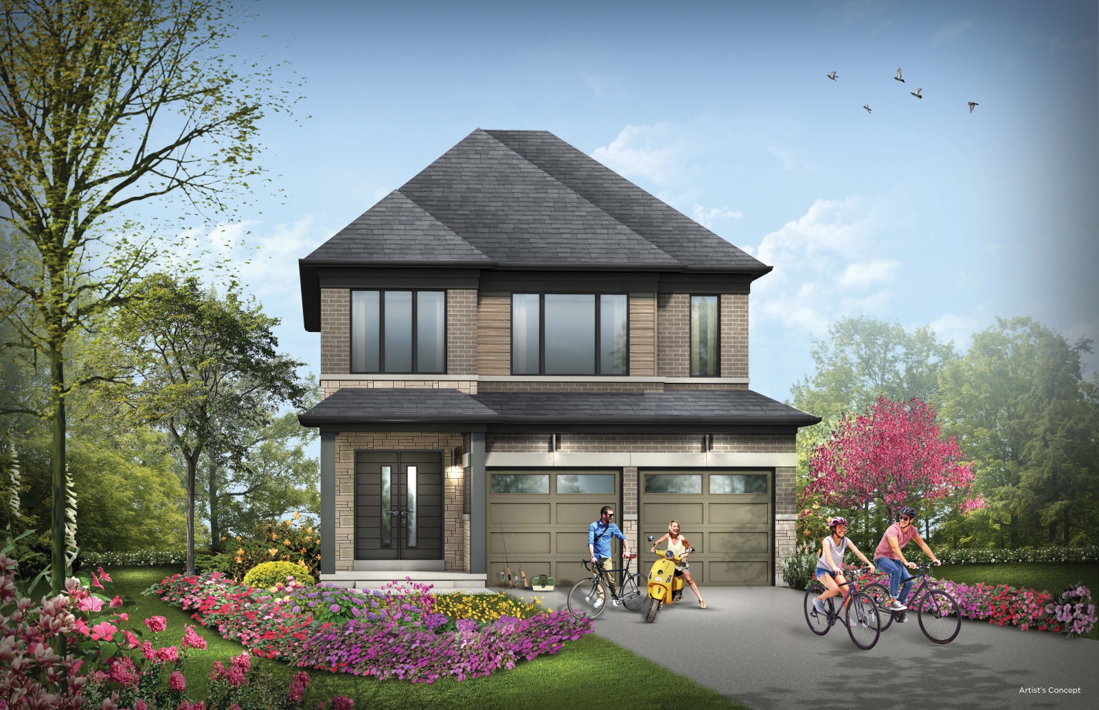 River&Sky Towns in Woodstock — rendering 5