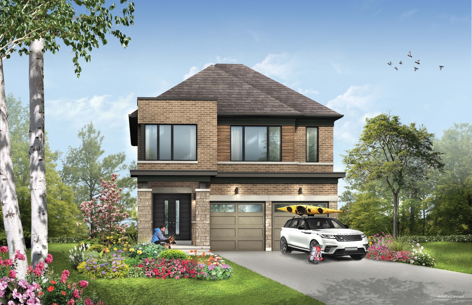 River&Sky Towns in Woodstock — rendering 8