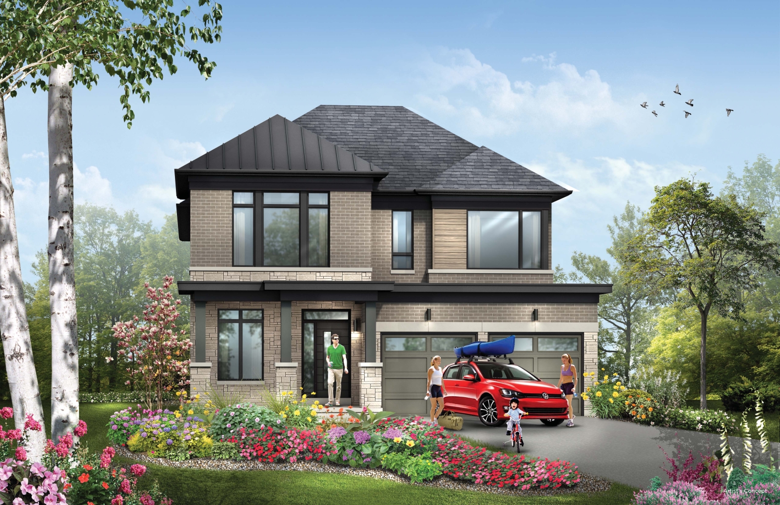 River&Sky Towns in Woodstock — rendering 11