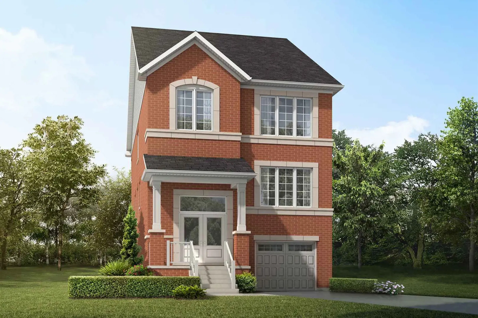 Springwater Towns in Markham — rendering 2