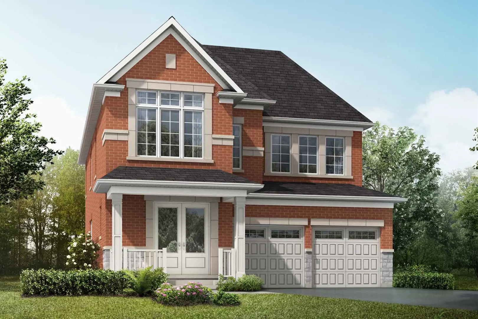 Springwater Towns in Markham — rendering 4