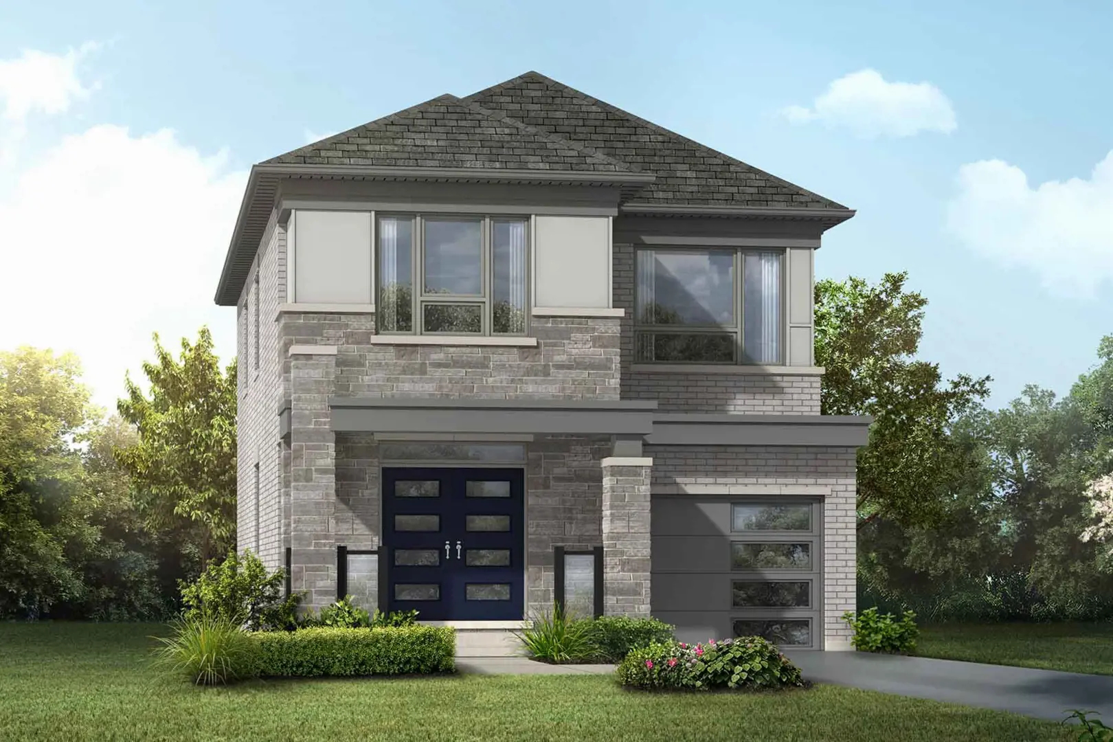 Springwater Towns in Markham — rendering 5