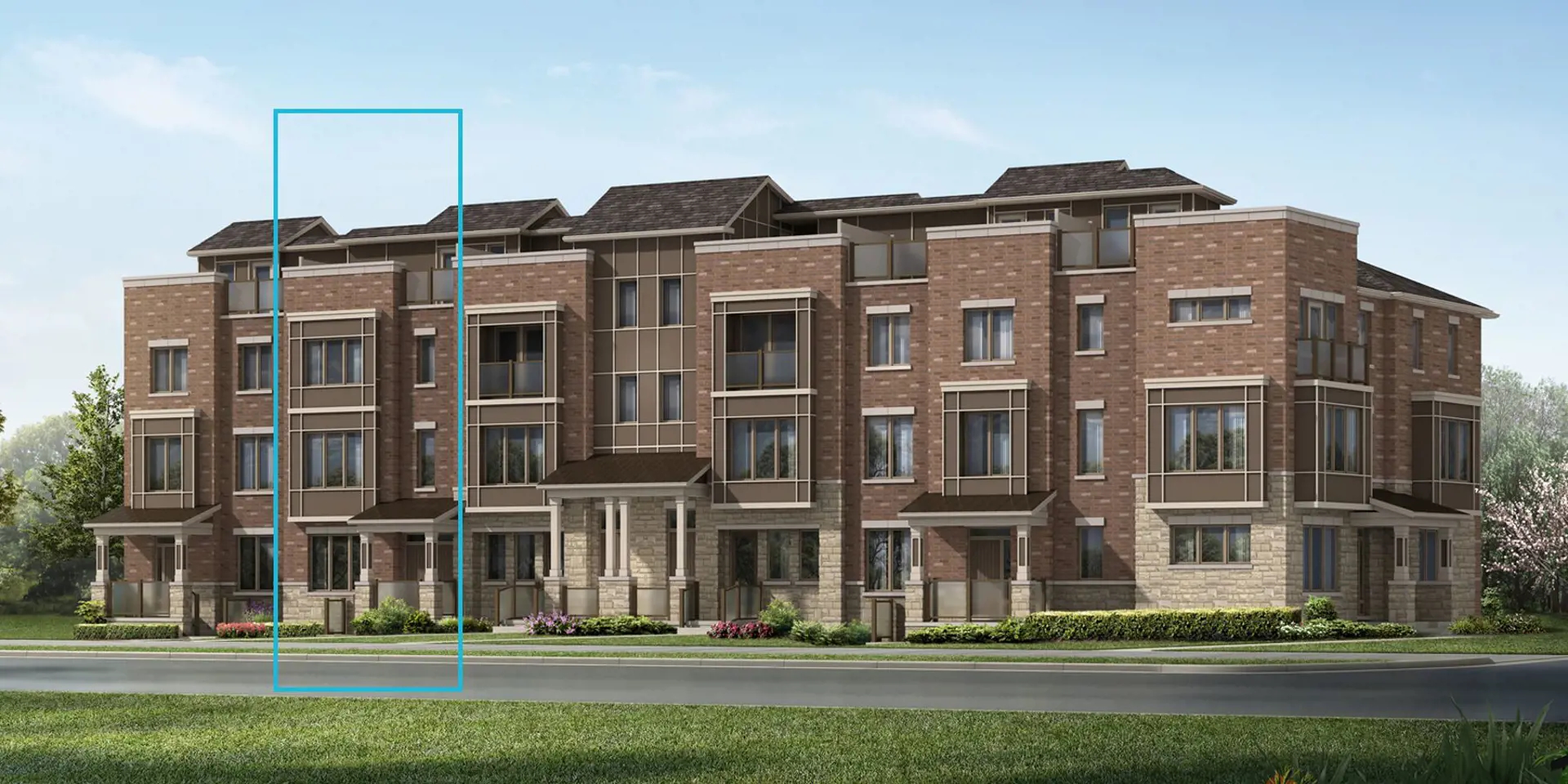 Springwater Towns in Markham — rendering 8