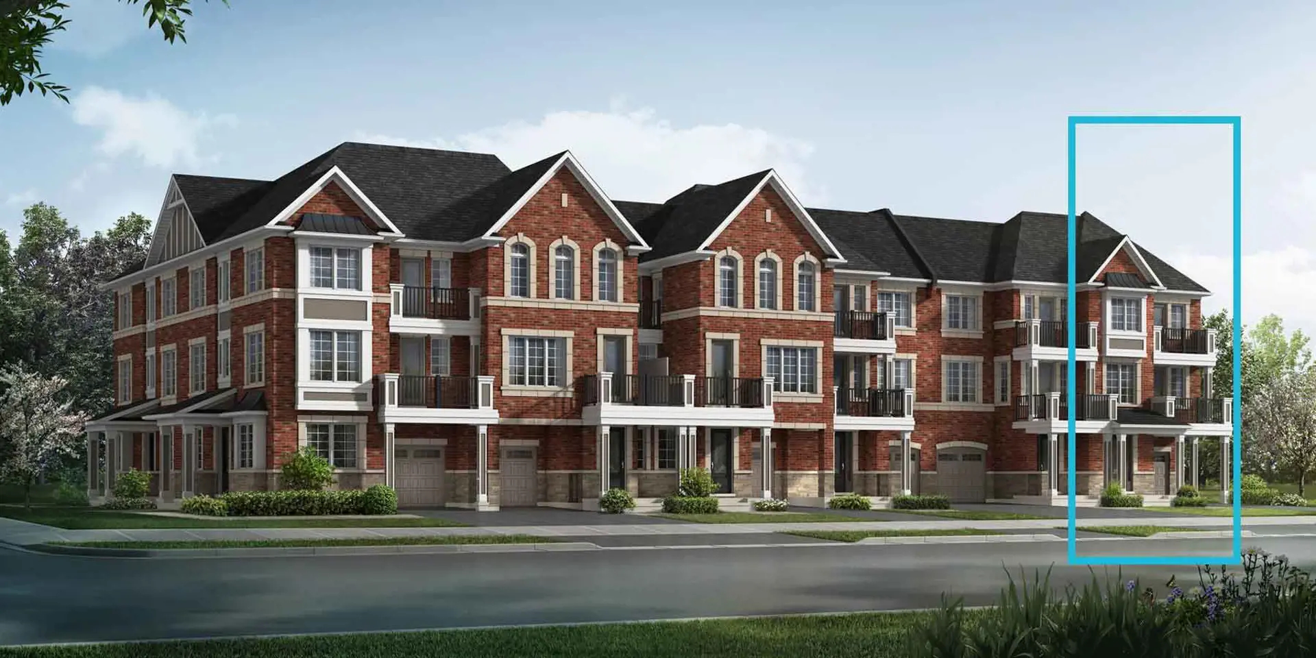 Springwater Towns in Markham — rendering 10