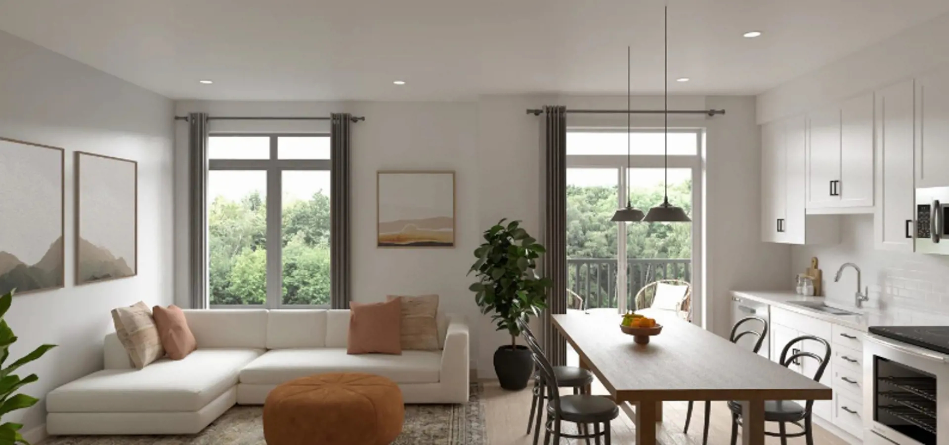 The Birches in Cambridge — rendering 3