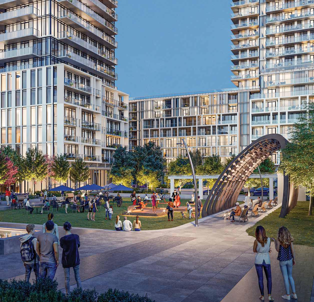 The Residences at Central Park Phase 2 in Toronto — rendering 11