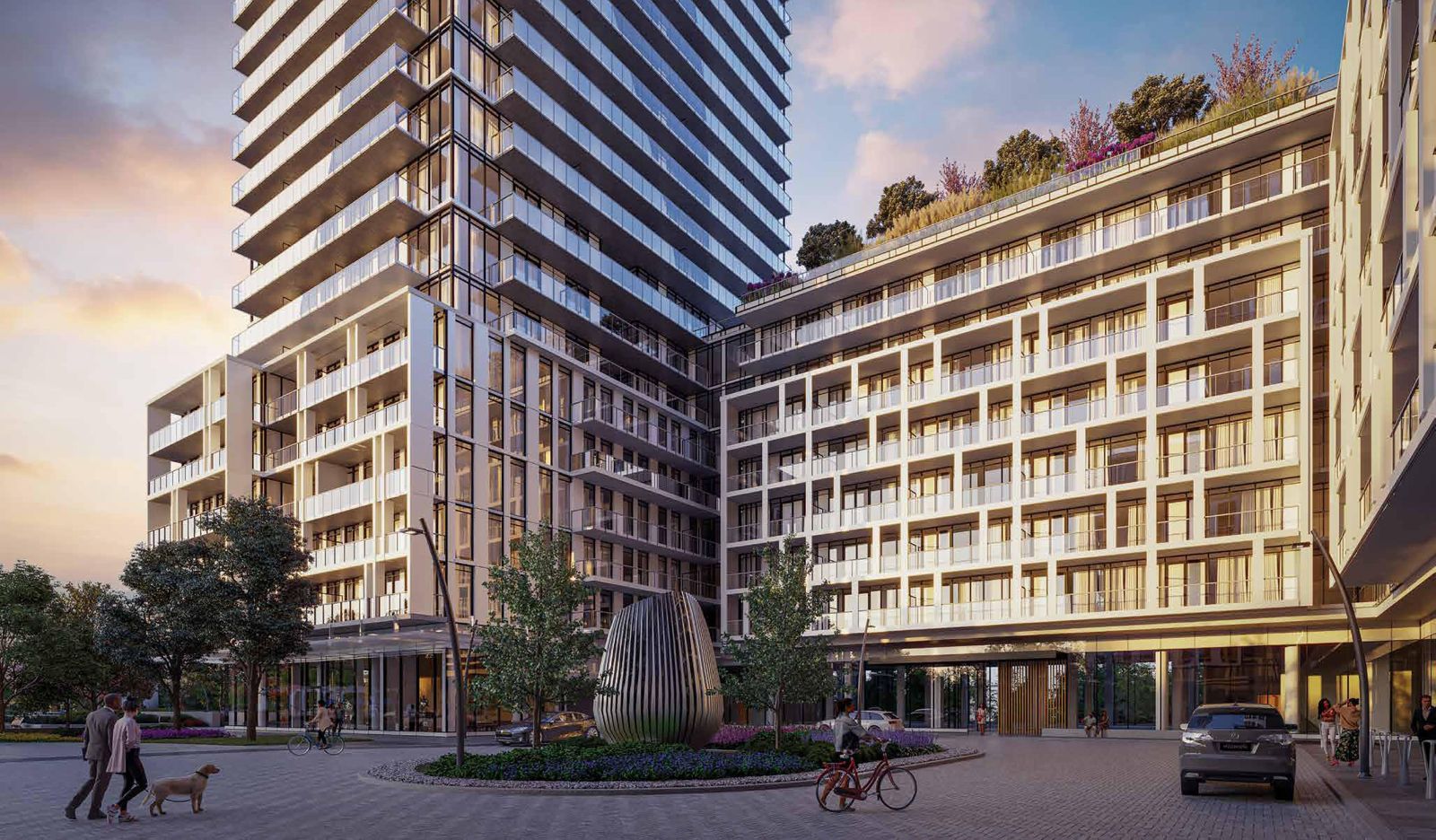 The Residences at Central Park Phase 2 in Toronto — rendering 4