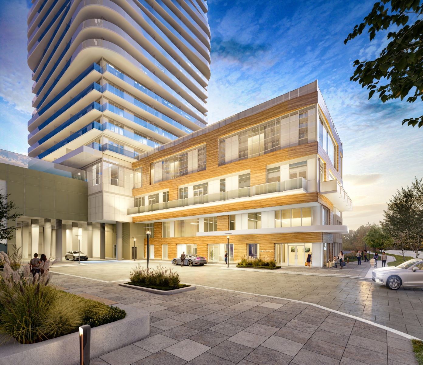 Thompson Towers – Spring in Milton — rendering 4
