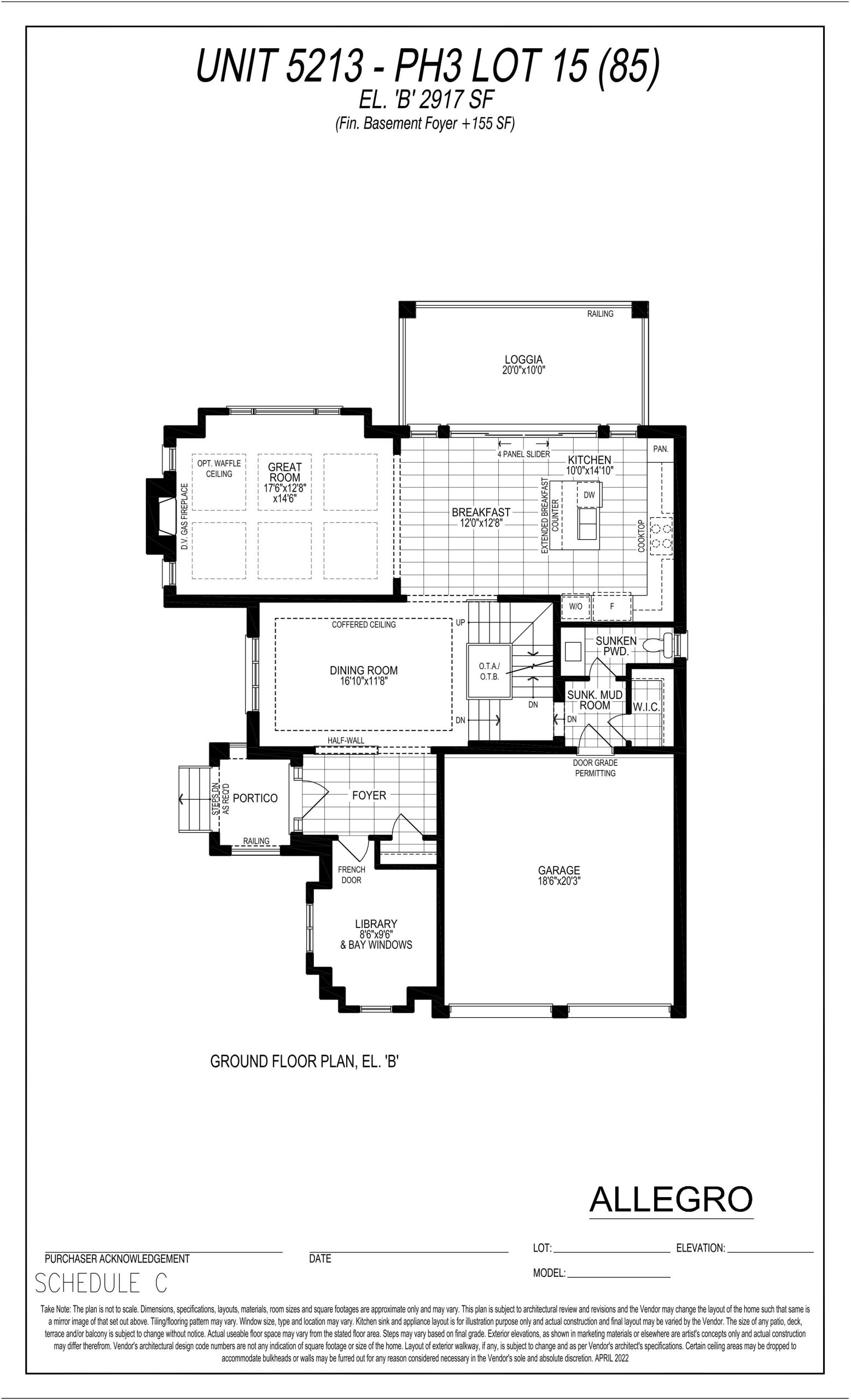 Unit 5213 - PH3 Lot 15 (Ground Floor) floor plan