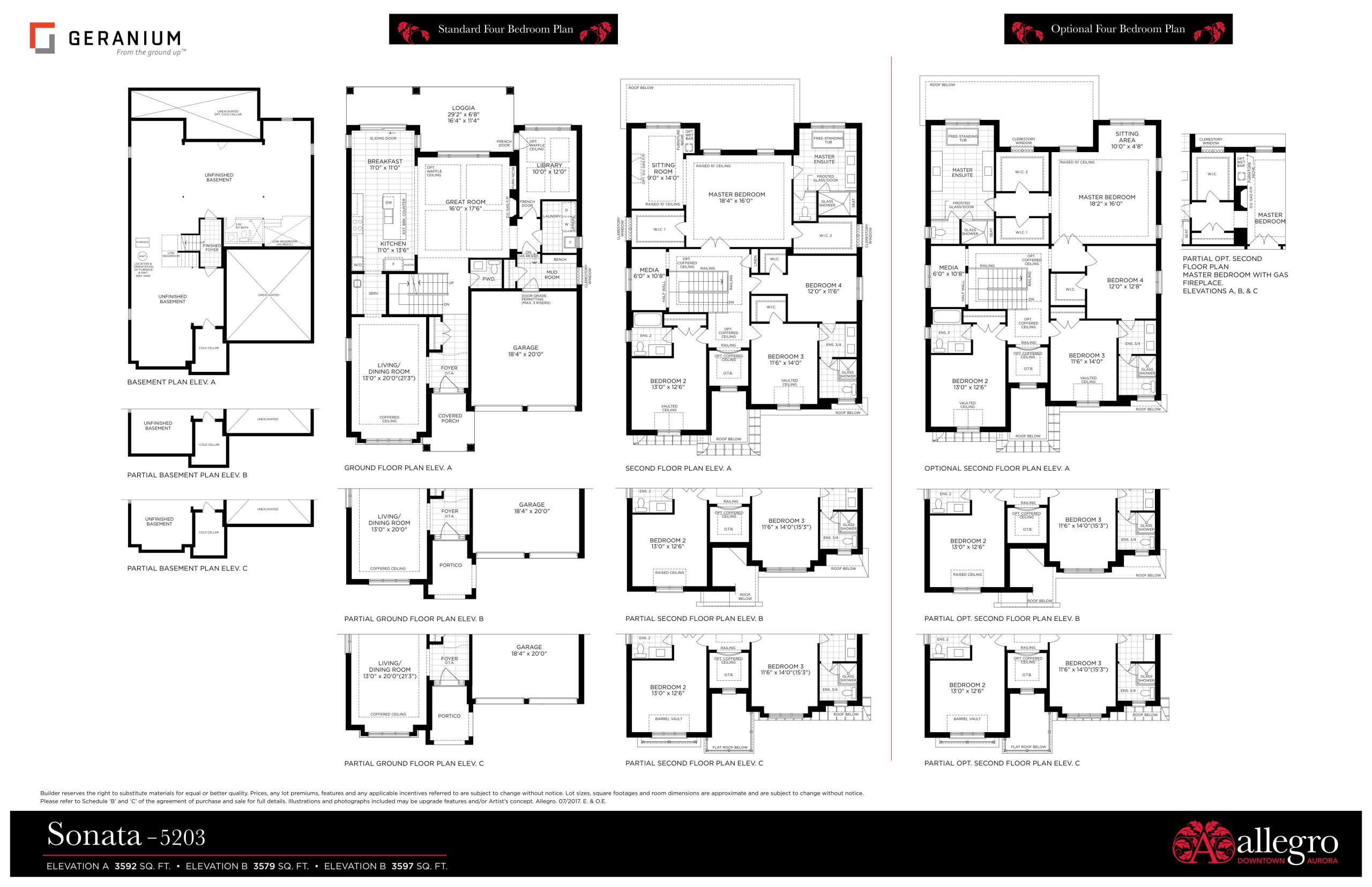 Sonata - 5203 floor plan