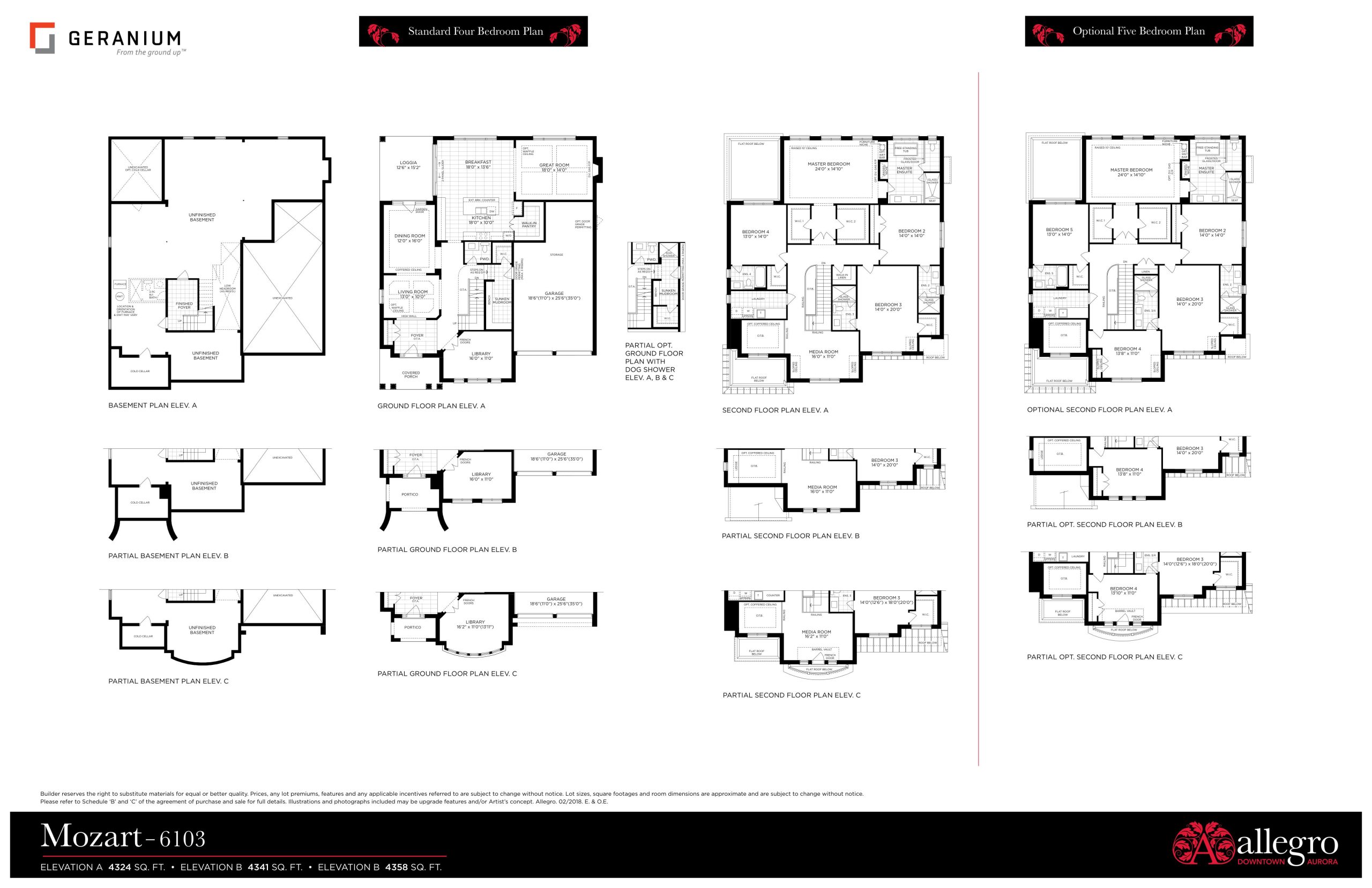 Mozart - 6103 floor plan