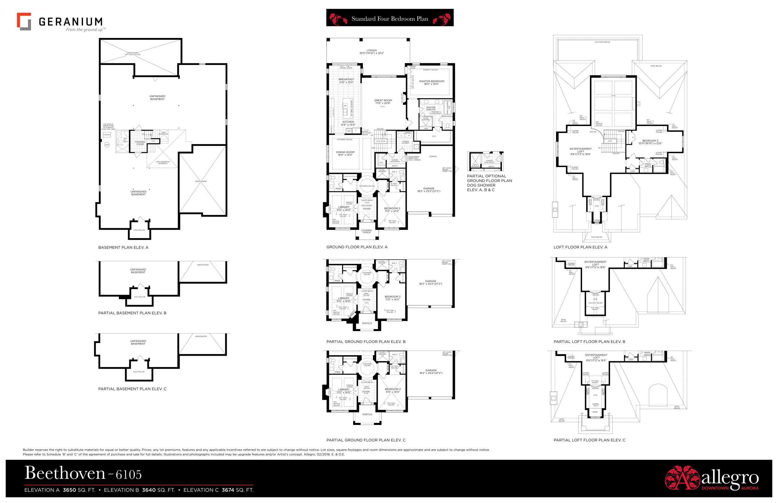 Beethoven - 6105 floor plan